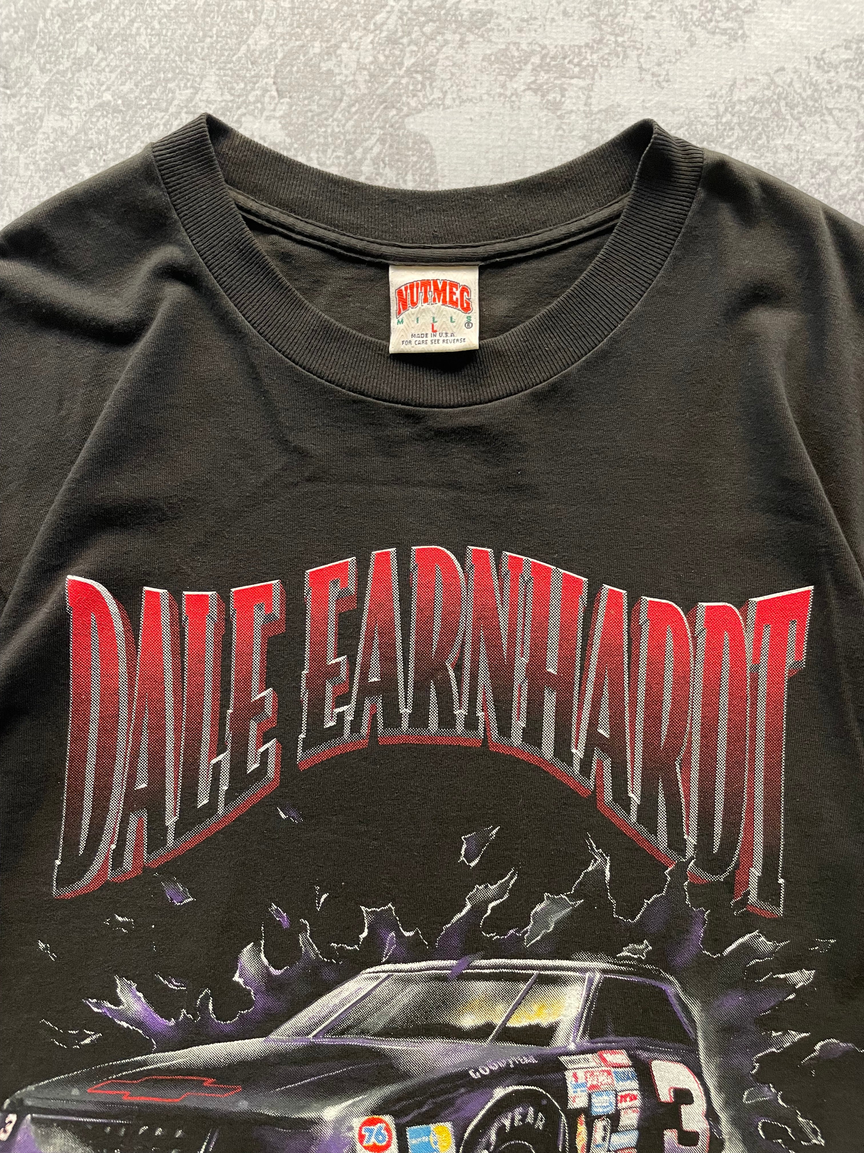 Vintage 90s Dale Earnhardt The Intimidator Breakthrough Tee Shirt - L