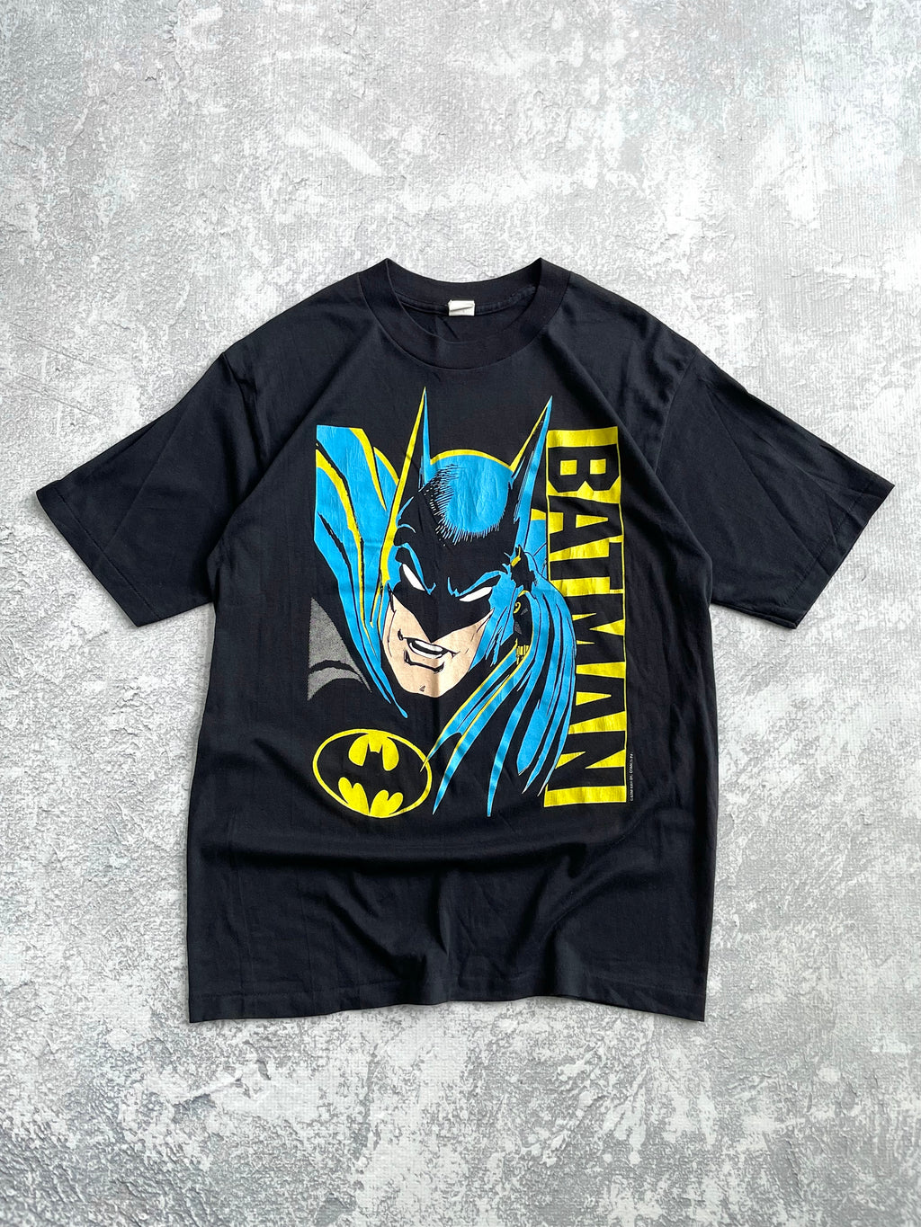 Vintage 1988 Batman Big Print Deadstock Tee Shirt - L