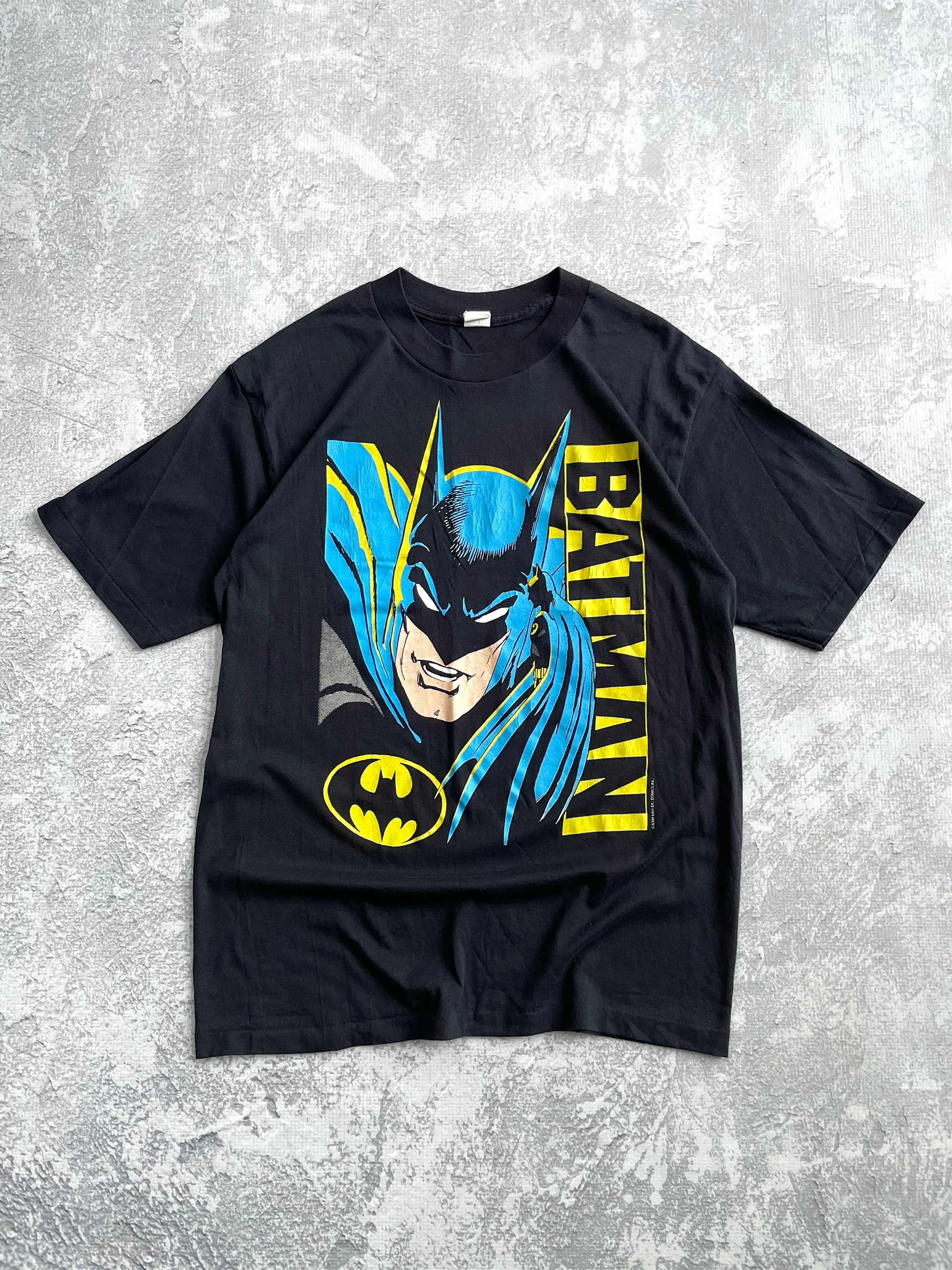Vintage 1988 Batman Big Print Deadstock Tee Shirt - L