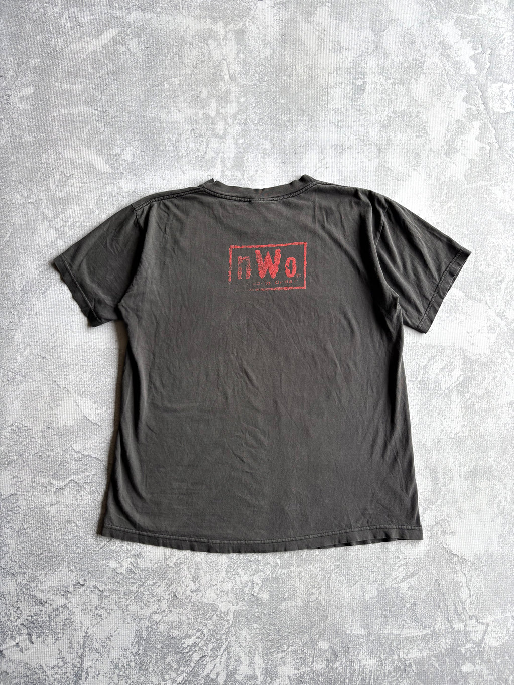 Vintage 90s NWO The Pac Lightning Wrestling Faded Tee Shirt - L