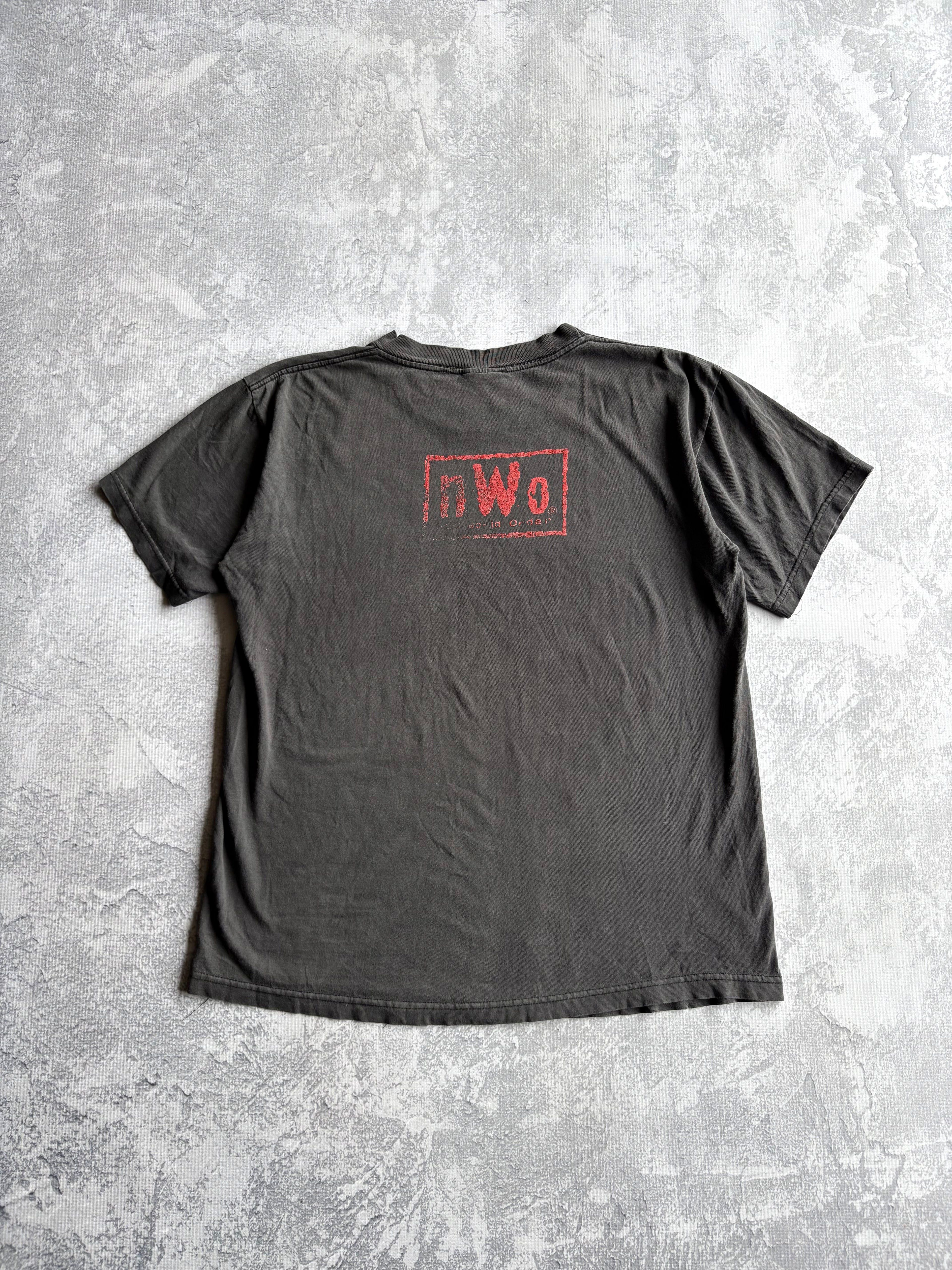 Vintage 90s NWO The Pac Lightning Wrestling Faded Tee Shirt - L