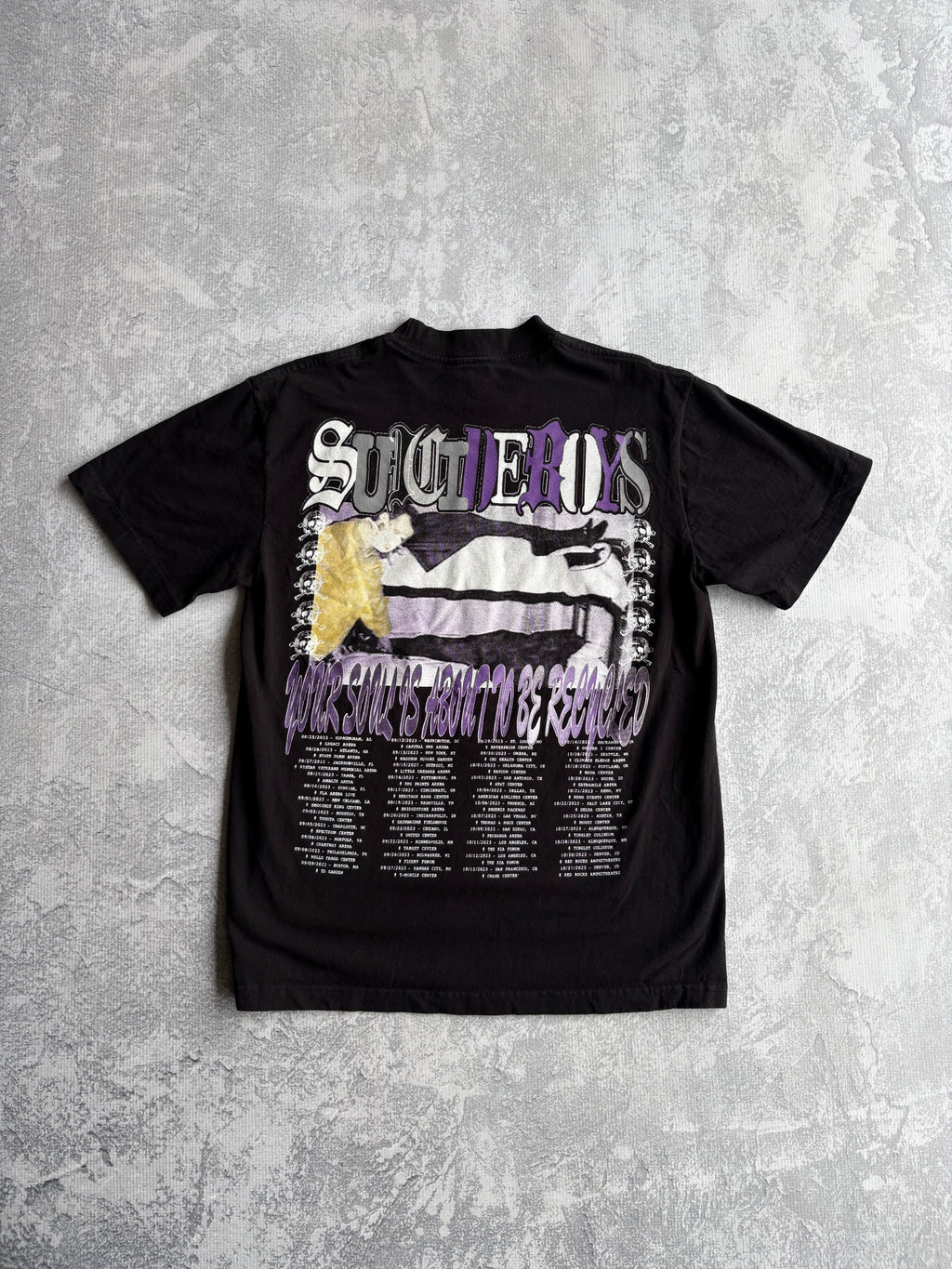 2023 G59 Suicideboys Grey Day Tour Tee Shirt - M