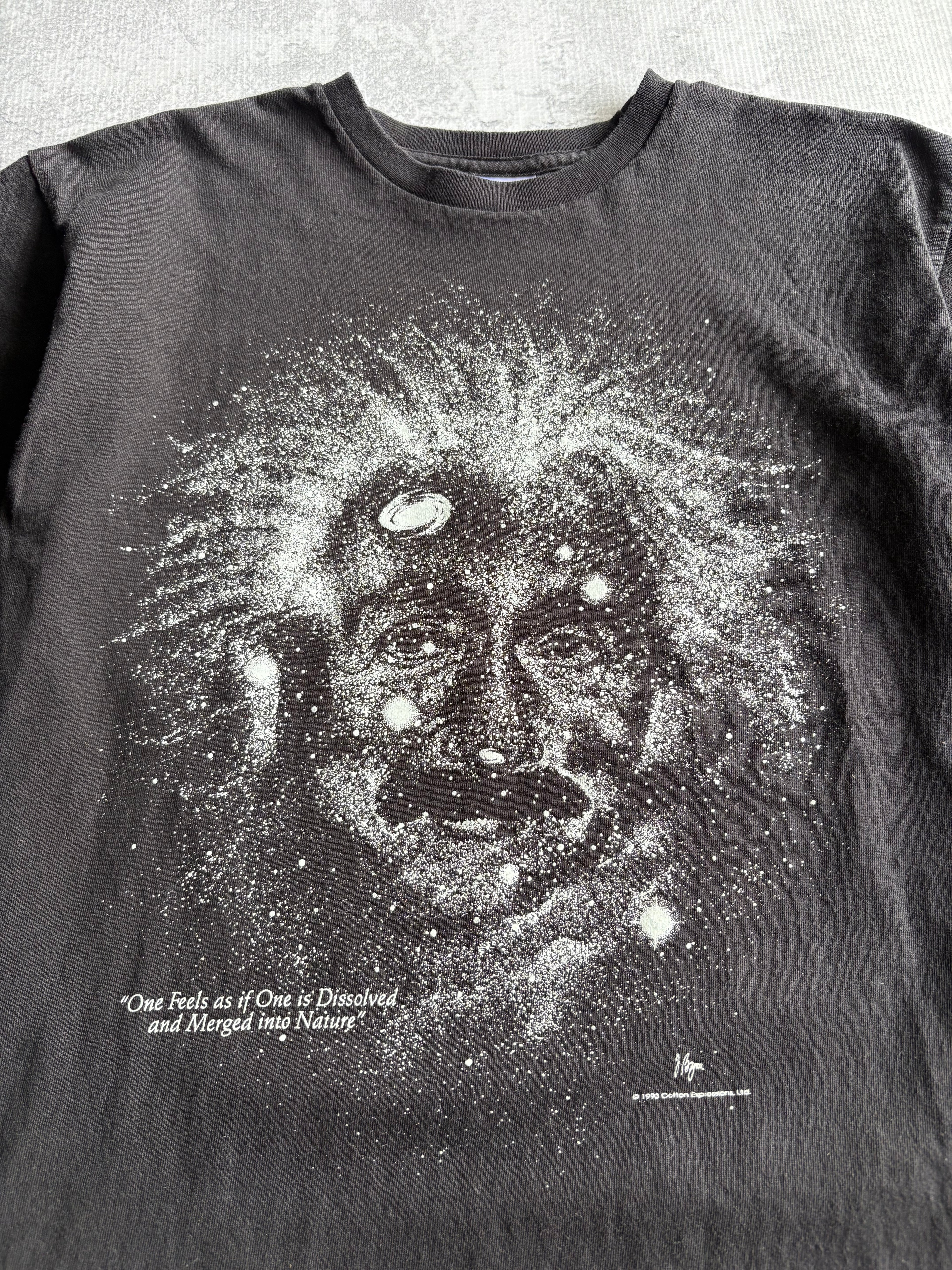 Vintage 1993 Albert Einstein Galaxy Glow in the Dark - M