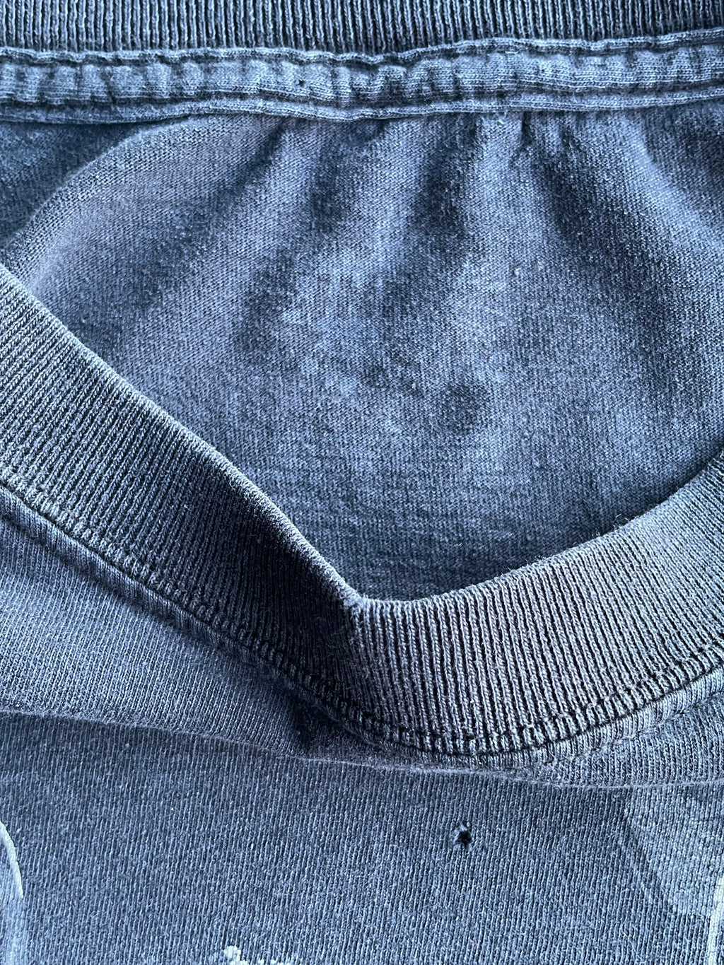 Y2K Dragon Big Print Black Longsleeve Shirt - L