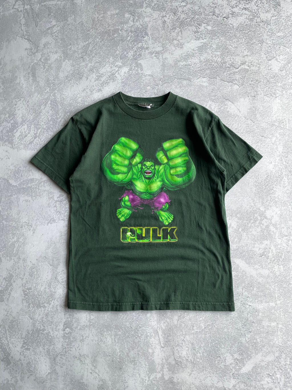 Vintage 2003 Marvel The Hulk Movie Promo Tee Shirt - M