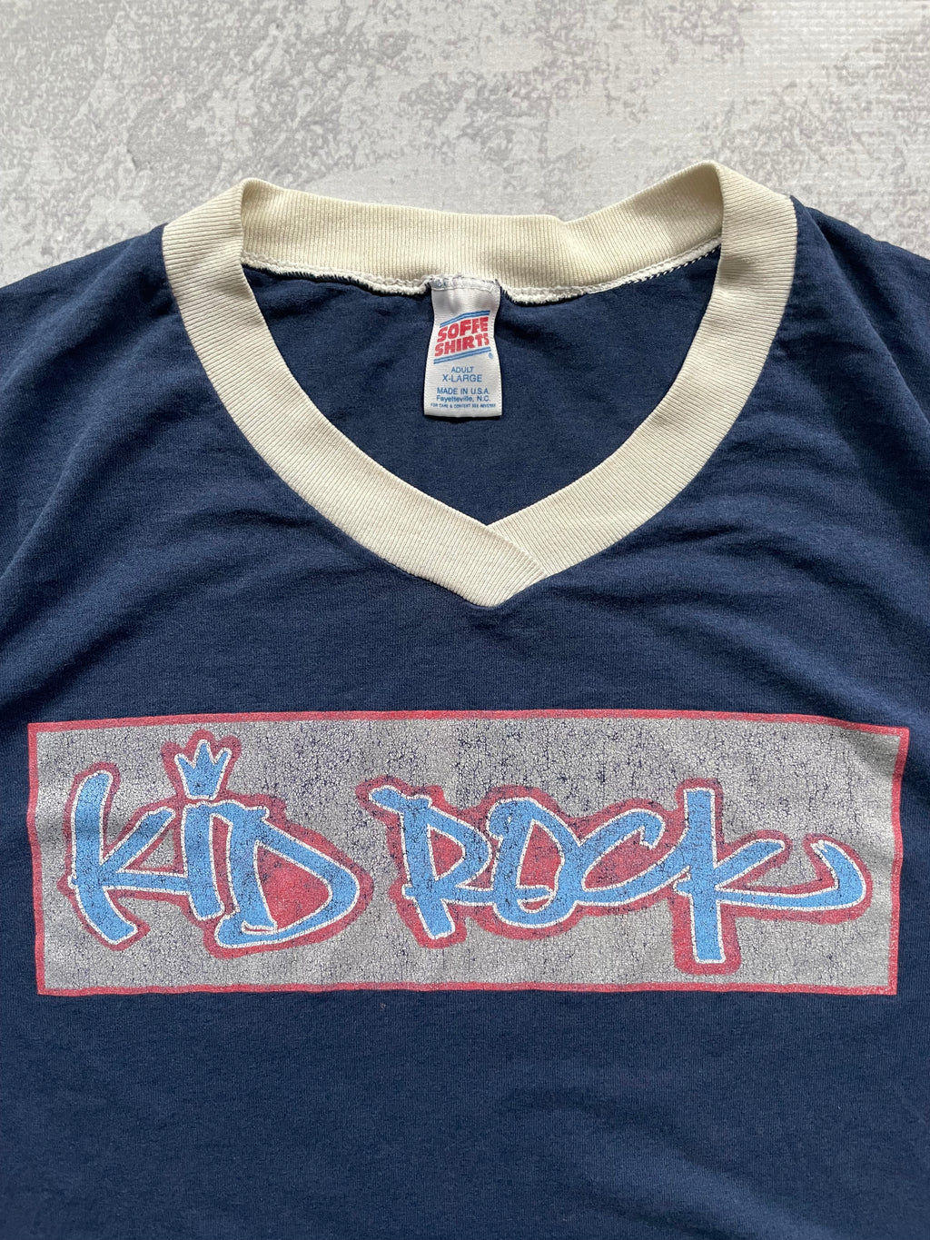 Vintage 90s Kid Rock Ringer Tee Shirt - XL
