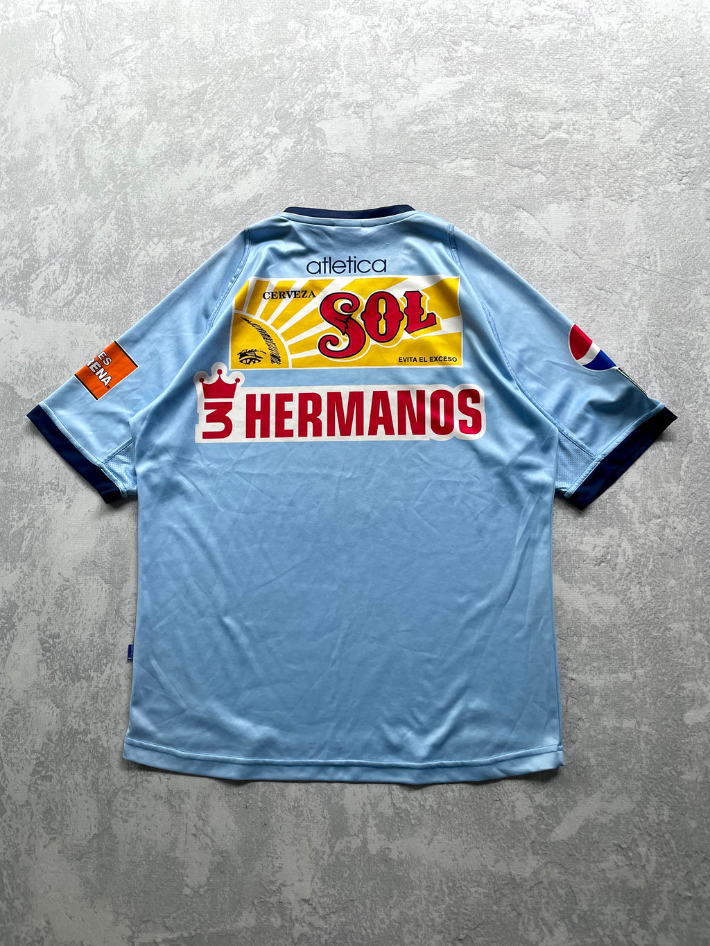 Vintage 2003-2004 Athletica Puebla Kit Liga MX Official Jersey - L