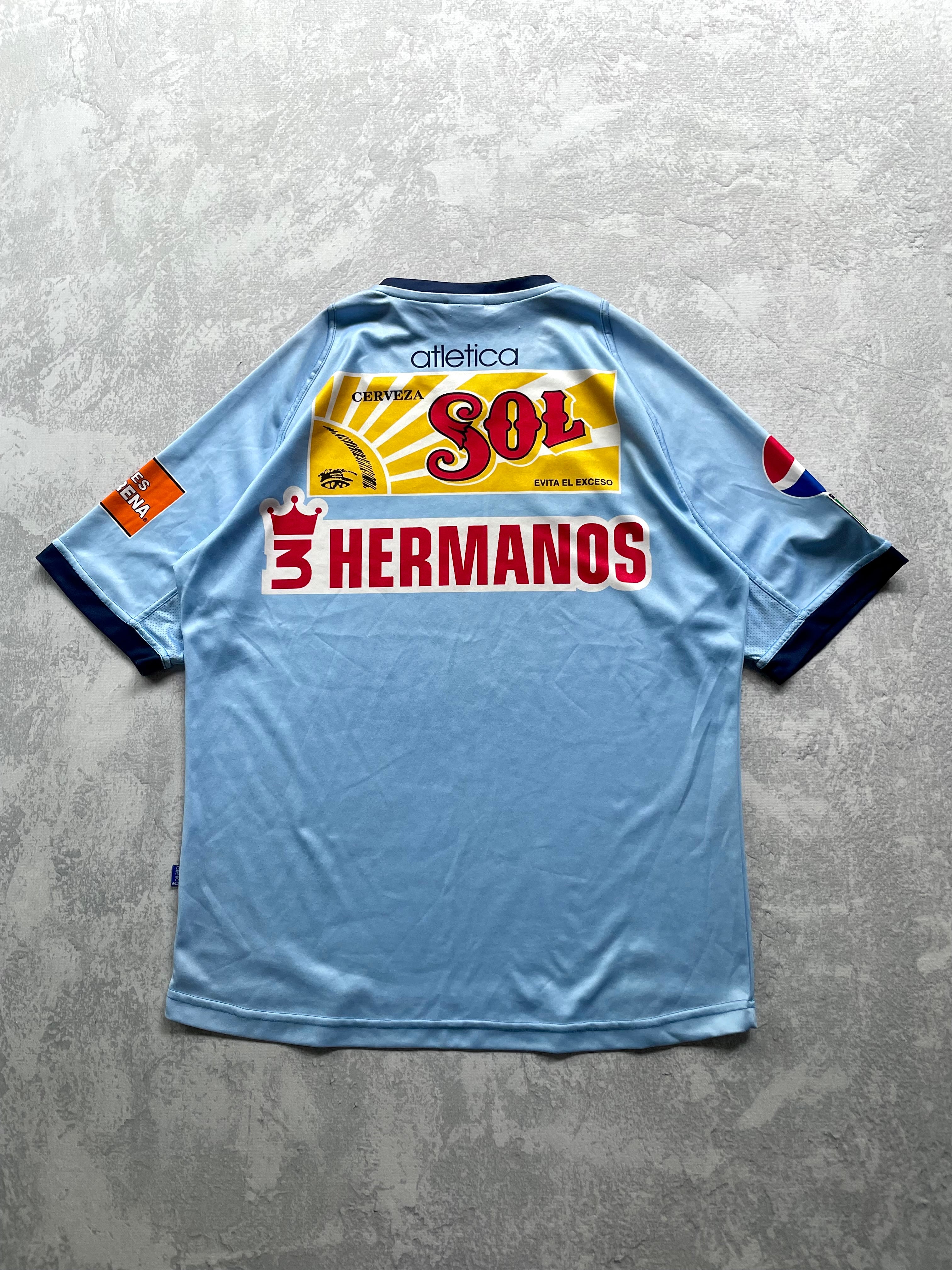 Vintage 2003-2004 Athletica Puebla Kit Liga MX Official Jersey - L