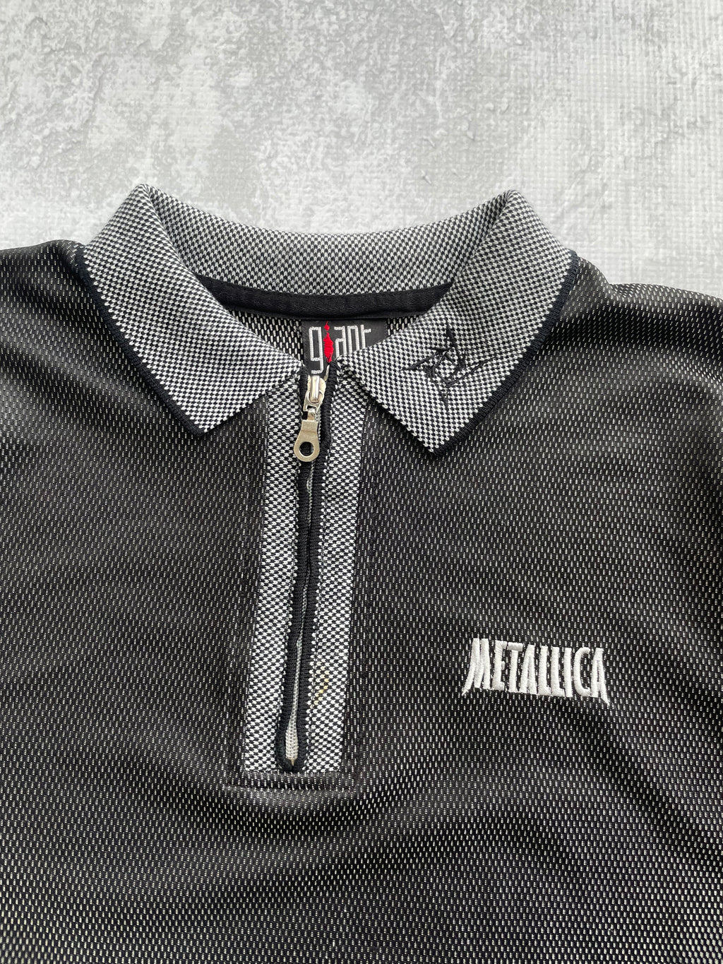 Vintage 90s Metallica Polo Jersey Tee Shirt - XL