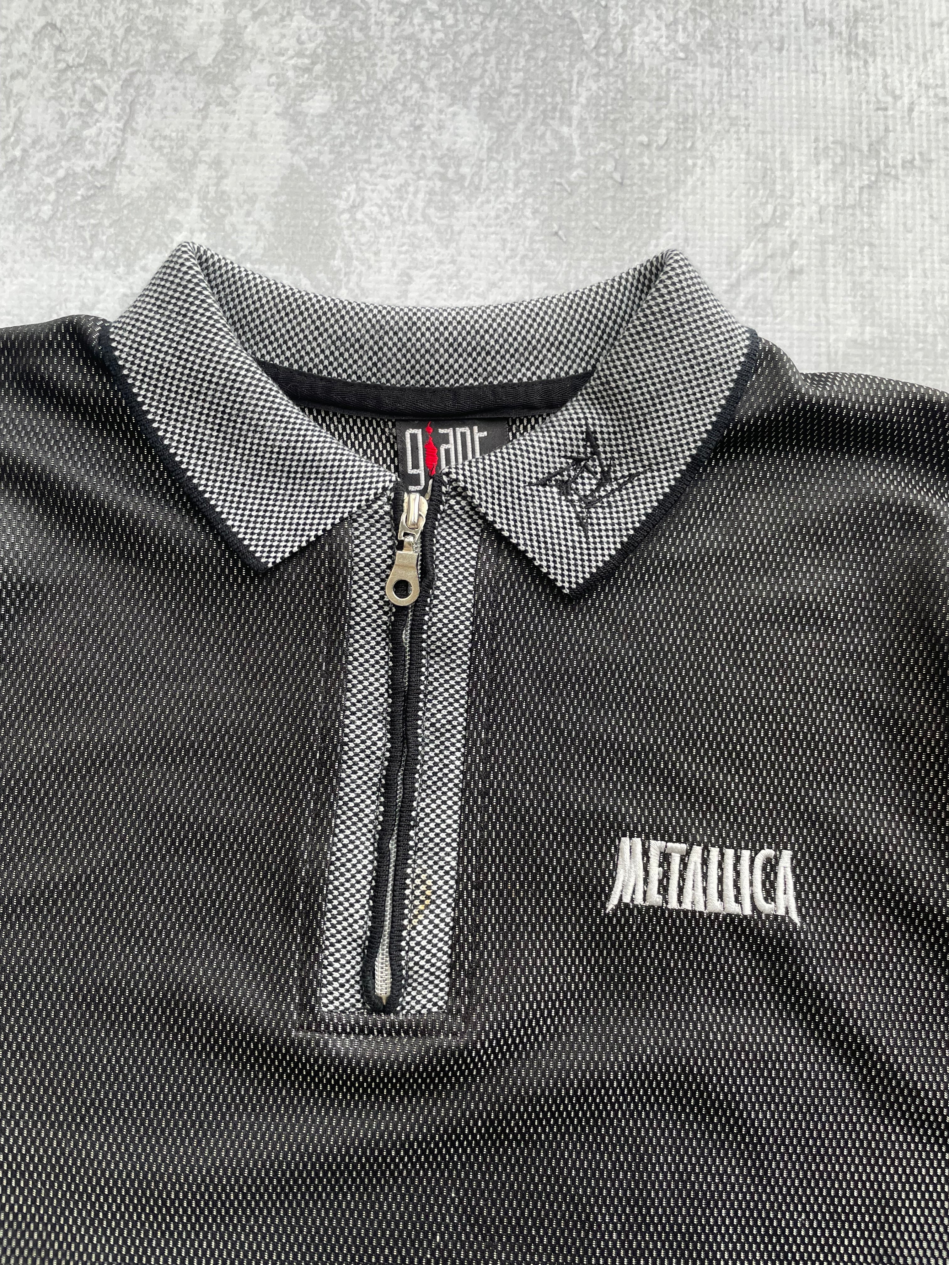 Vintage 90s Metallica Polo Jersey Tee Shirt - XL