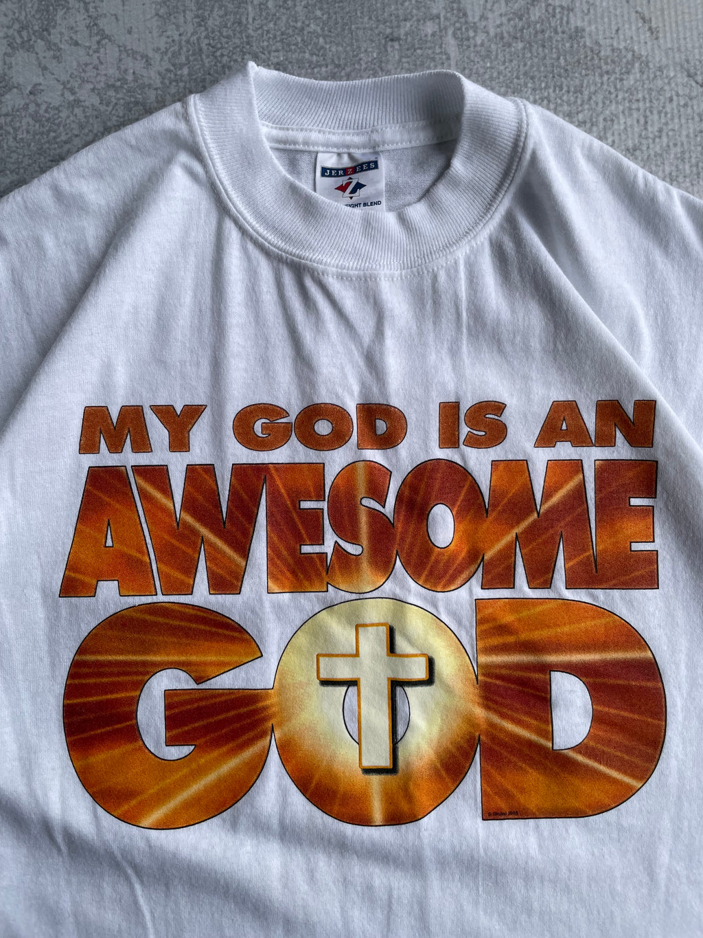 Vintage 2005 My God Is An Awesome God Tee Shirt - M