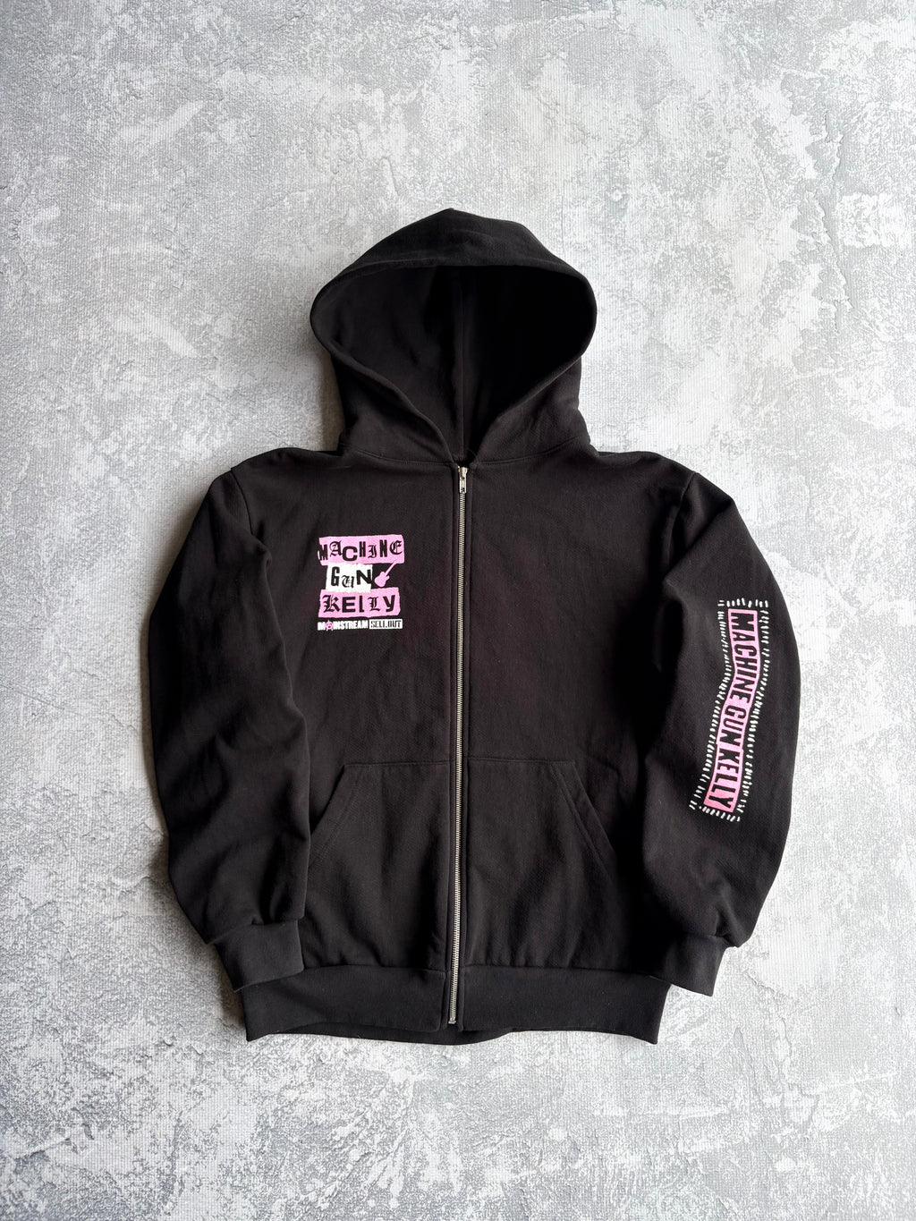 2022 Machine Gun Kelly MGK Mainstream Sellout Tour Zip Up Hoodie - M