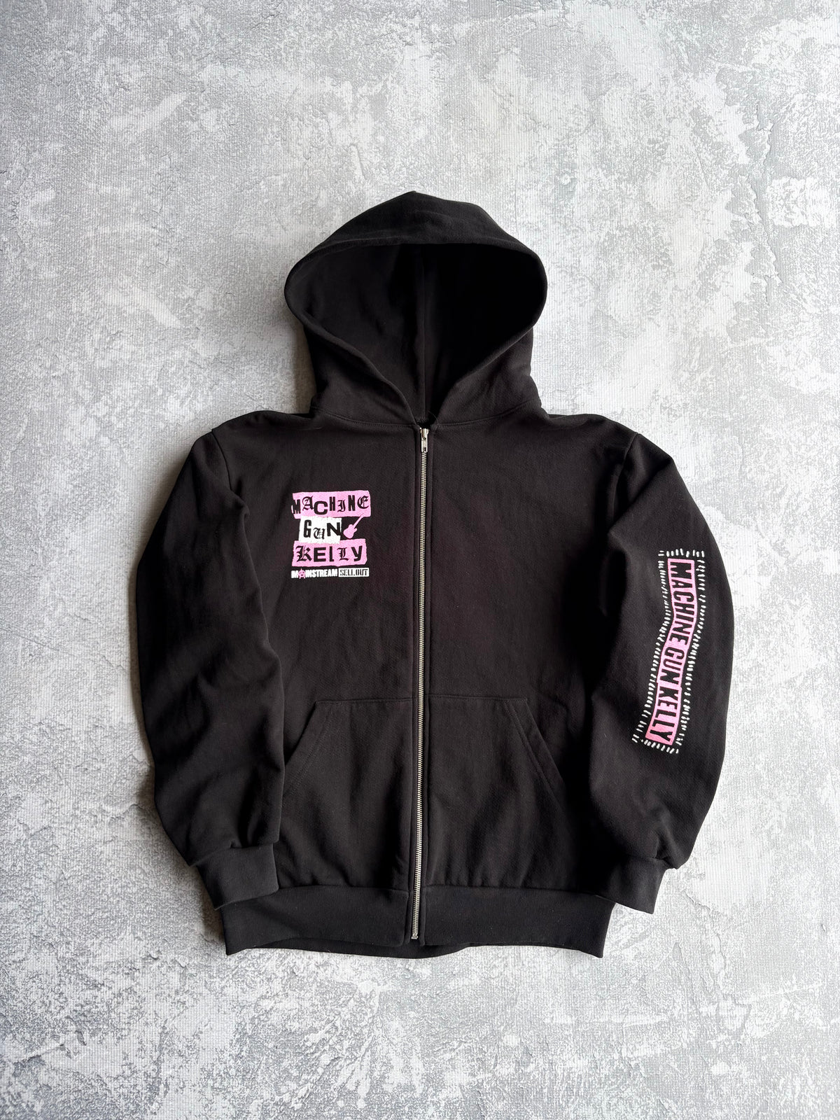 2022 Machine Gun Kelly MGK Mainstream Sellout Tour Zip Up Hoodie - M