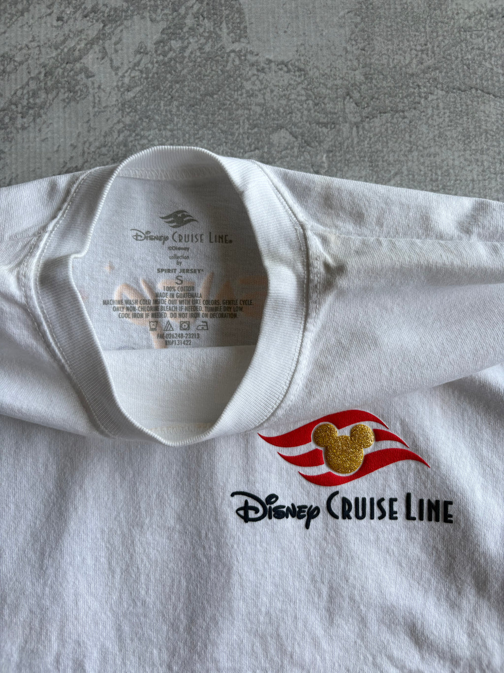Disney Cruise Line White Longsleeve Spirit Jersey - S