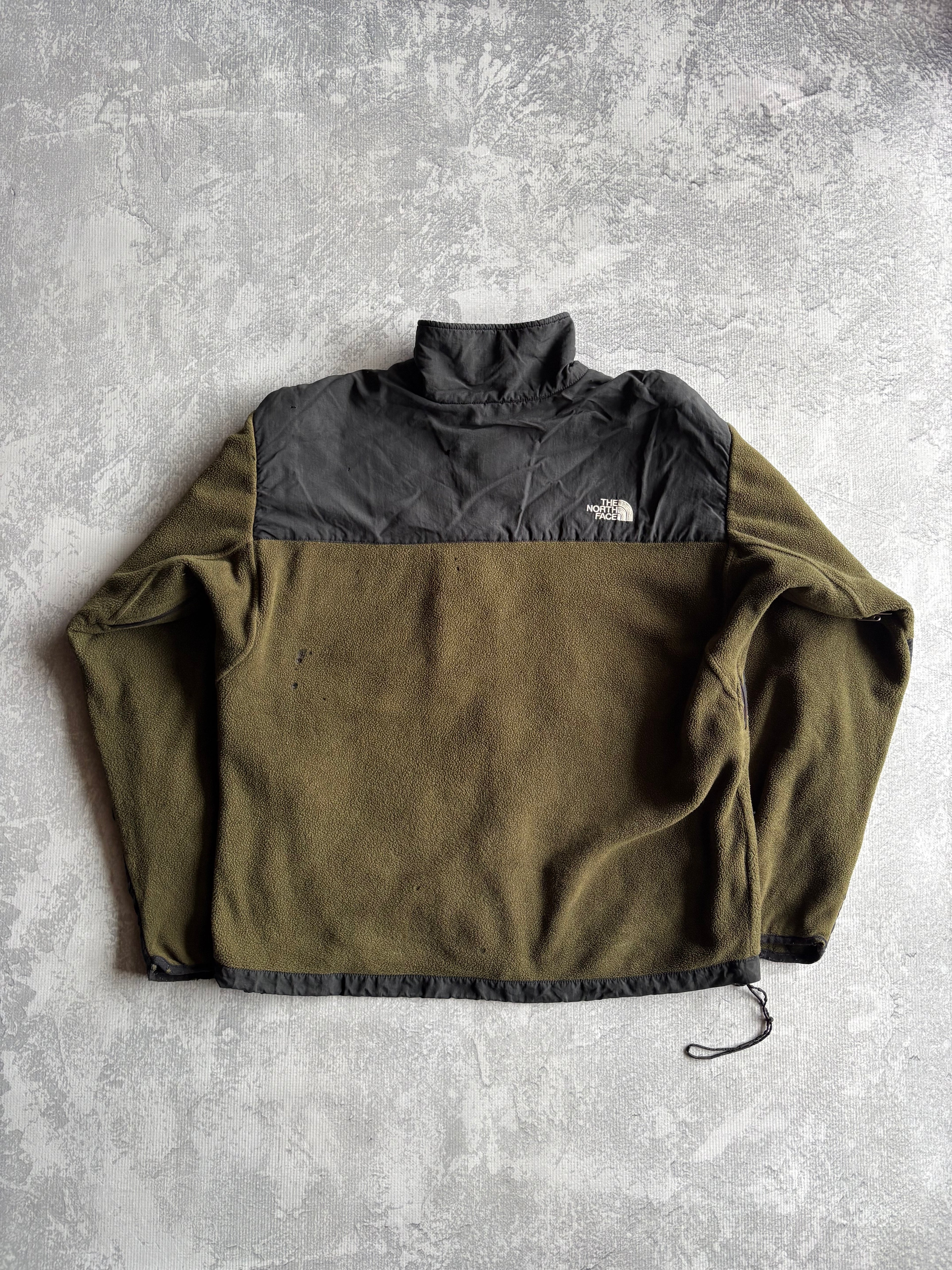Vintage 90s The North Face Denali Green Fleece Jacket - L