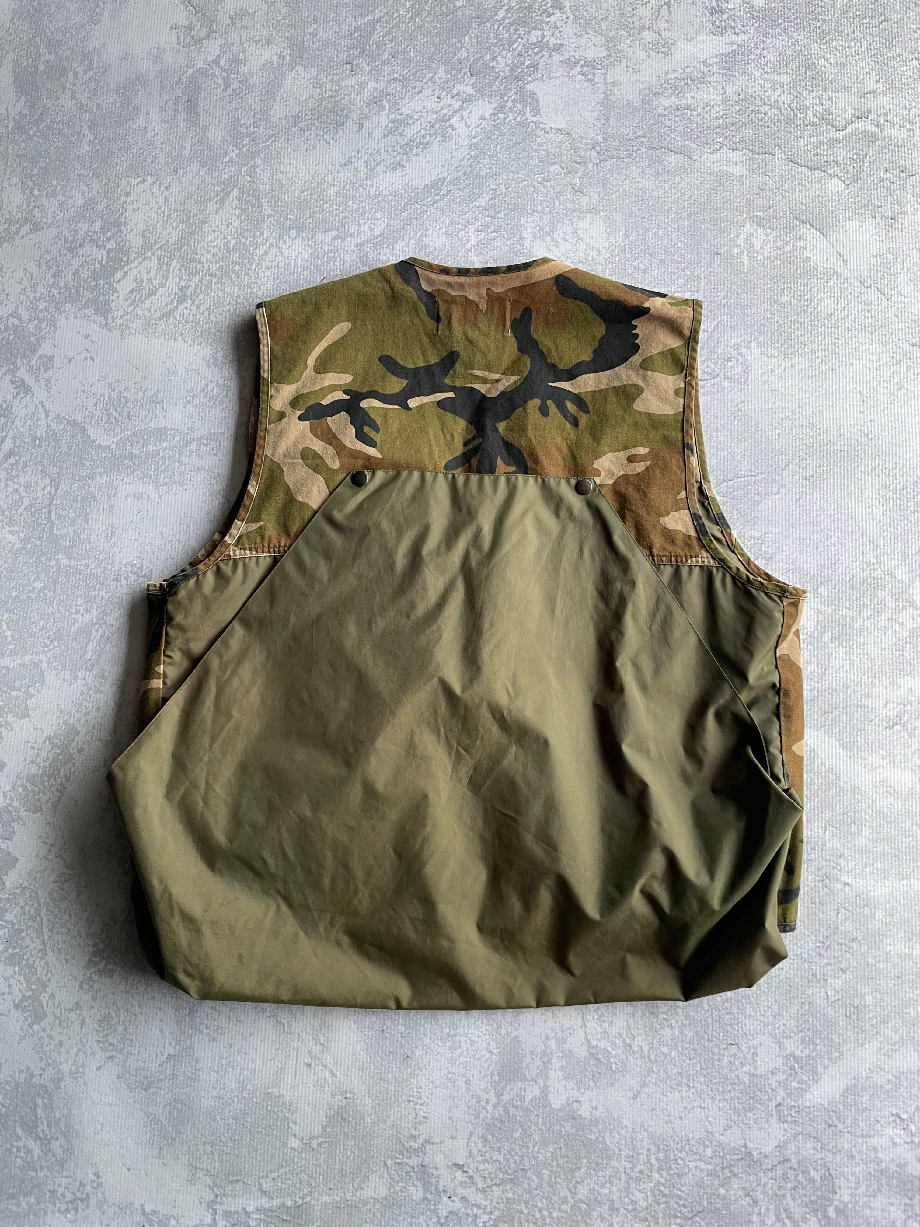 Vintage 90s Winchester Camo Hunting Vest - L
