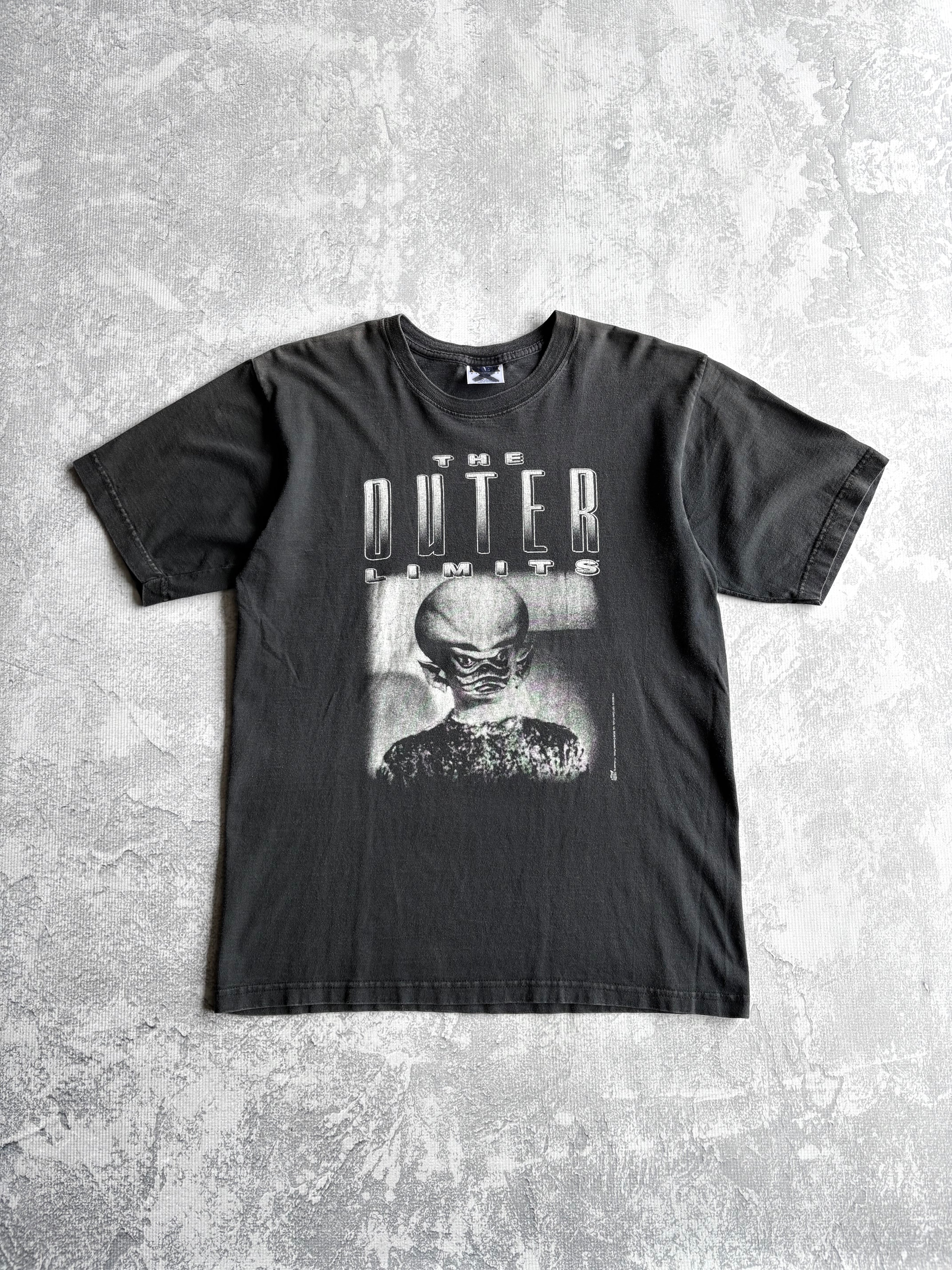 Vintage 1997 The Outer Limits Tv Show Alien Tee Shirt - L