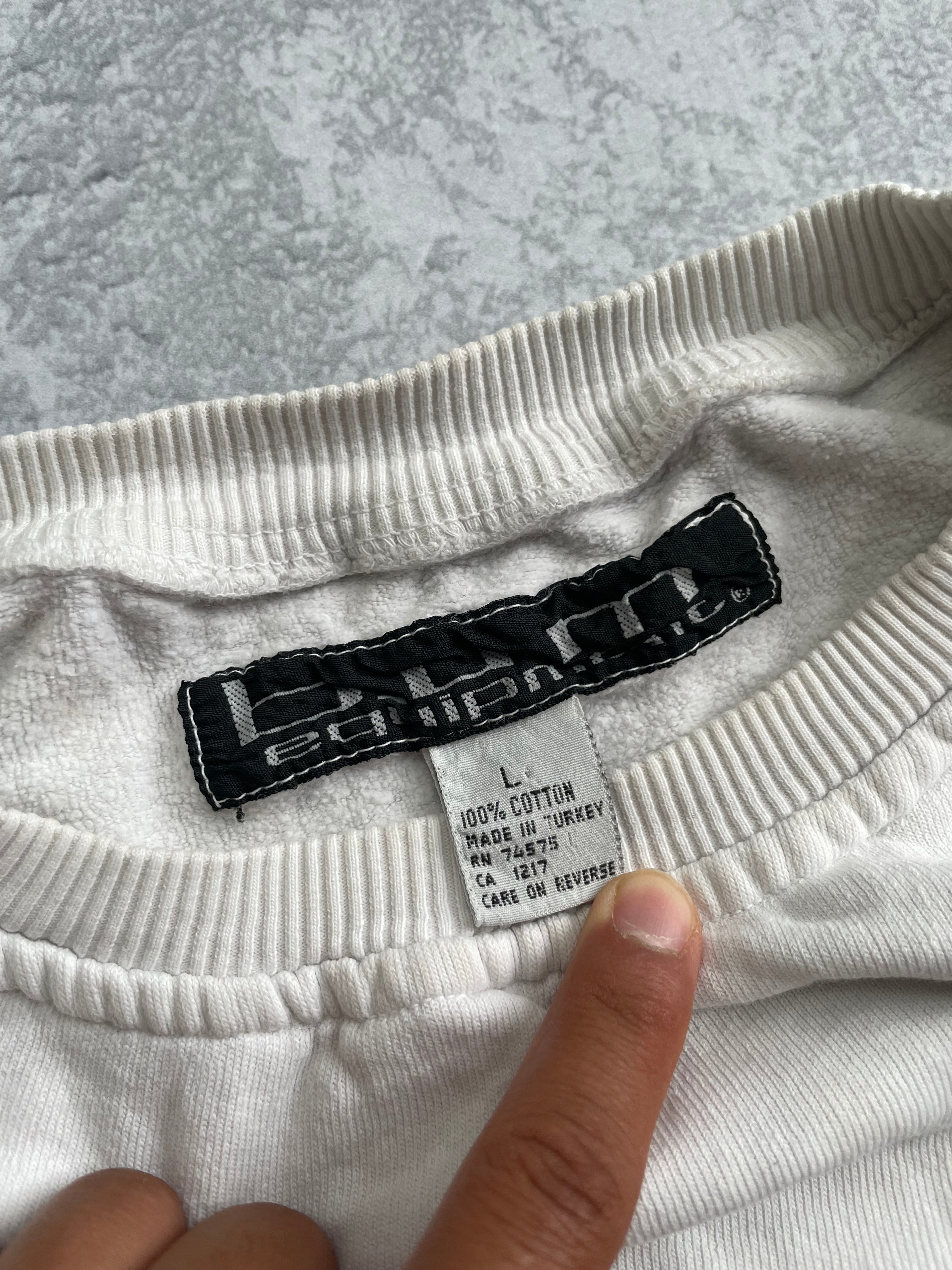 Vintage 1992 BUM Equipment White Sweatshirt - L