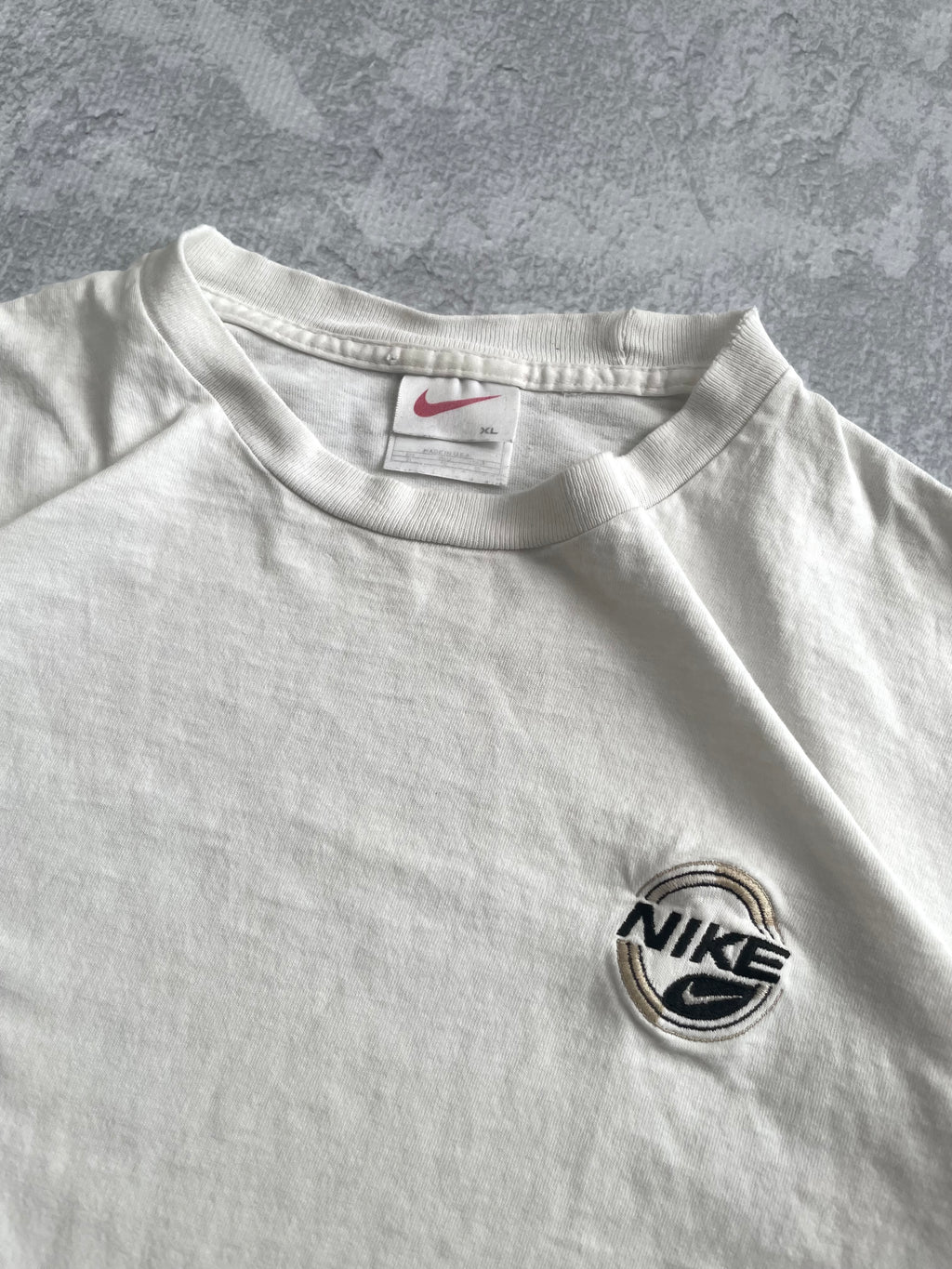 Vintage 90s Nike Swoosh Logo Longsleeve Tee Shirt - XL