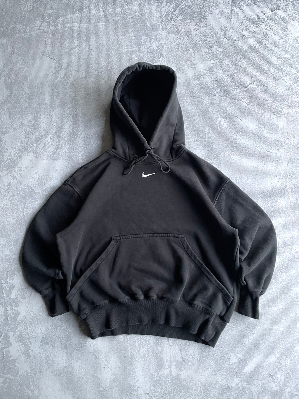 Vintage Y2K Nike Center Swoosh Hoodie - S