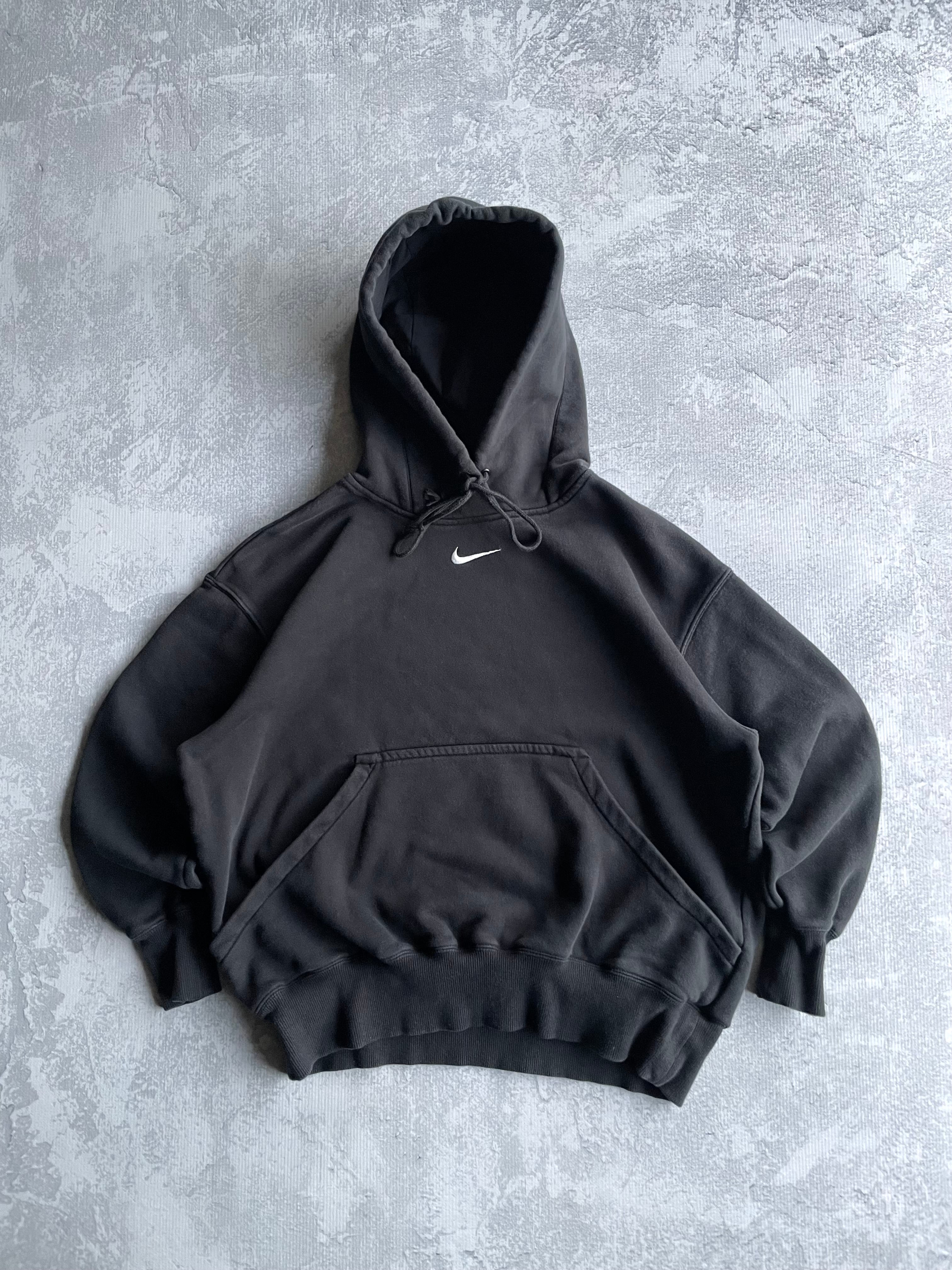 Vintage Y2K Nike Center Swoosh Hoodie - S