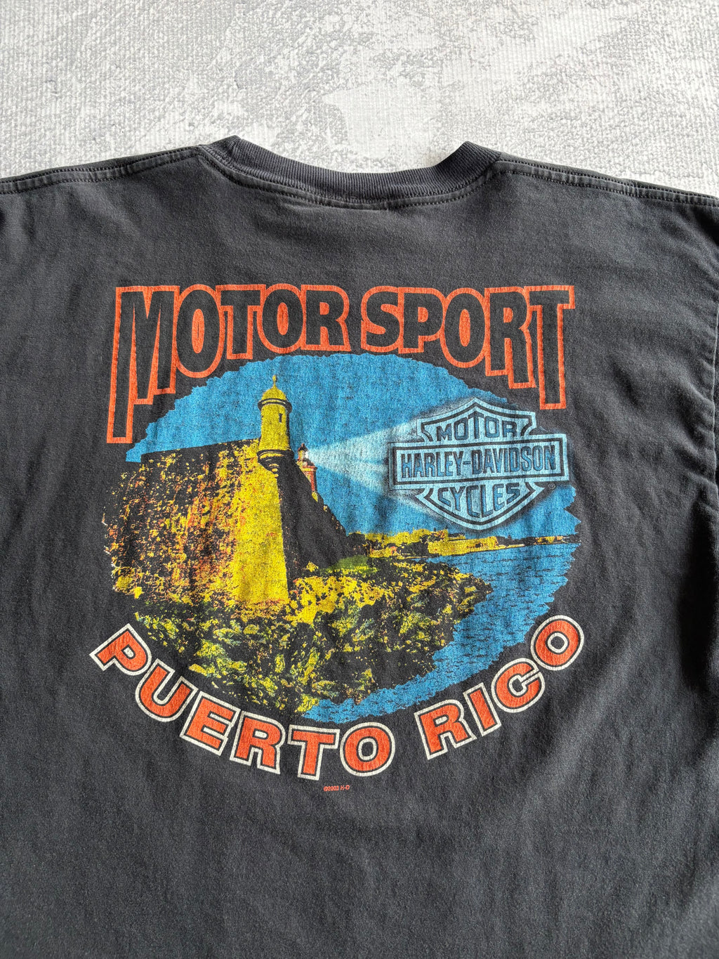 Vintage 90s Harley Davidson Logo Black Tee Shirt - L