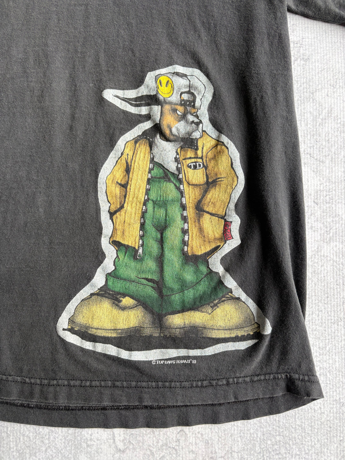 Vintage 90s Top Dawg Hip Hop Tee Shirt - M