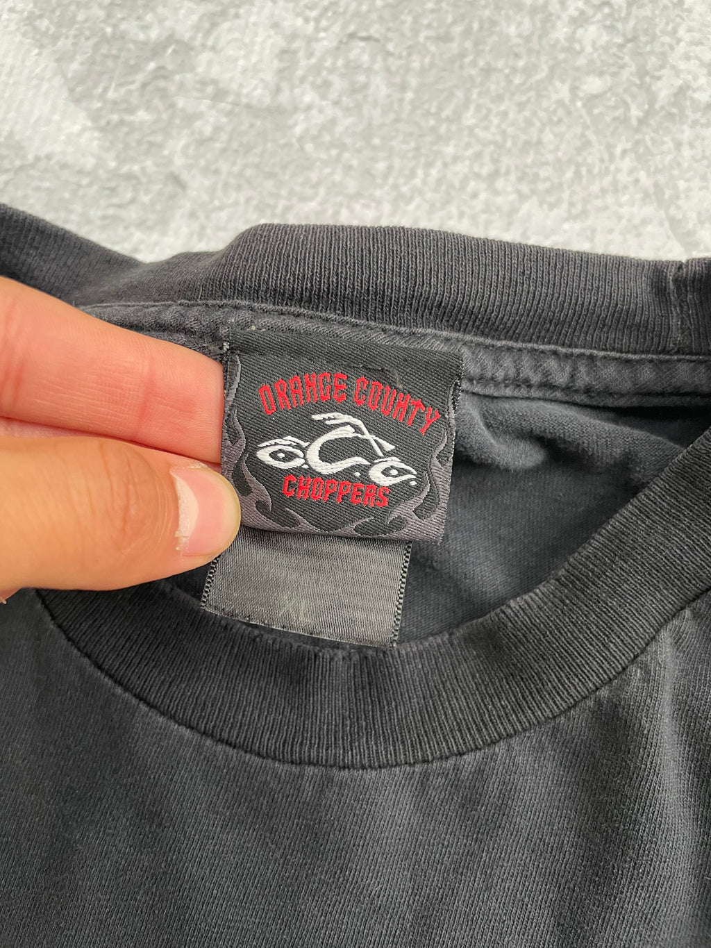 Vintage 2000s Orange County Choppers Wanted Biker Tee Shirt - XL