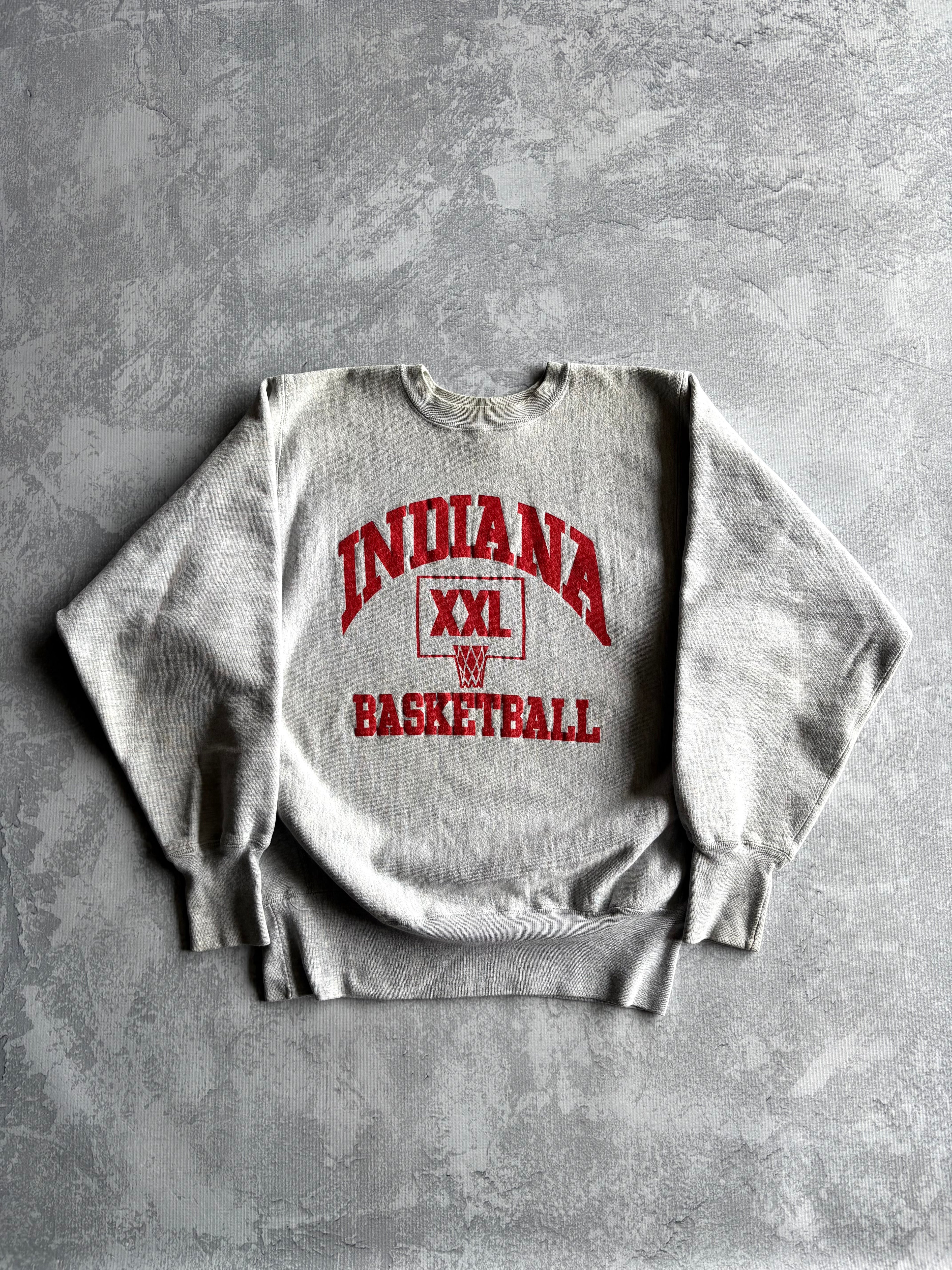 Vintage 90s Indiana University  Champion Reverse Weave Sweatshirt - L