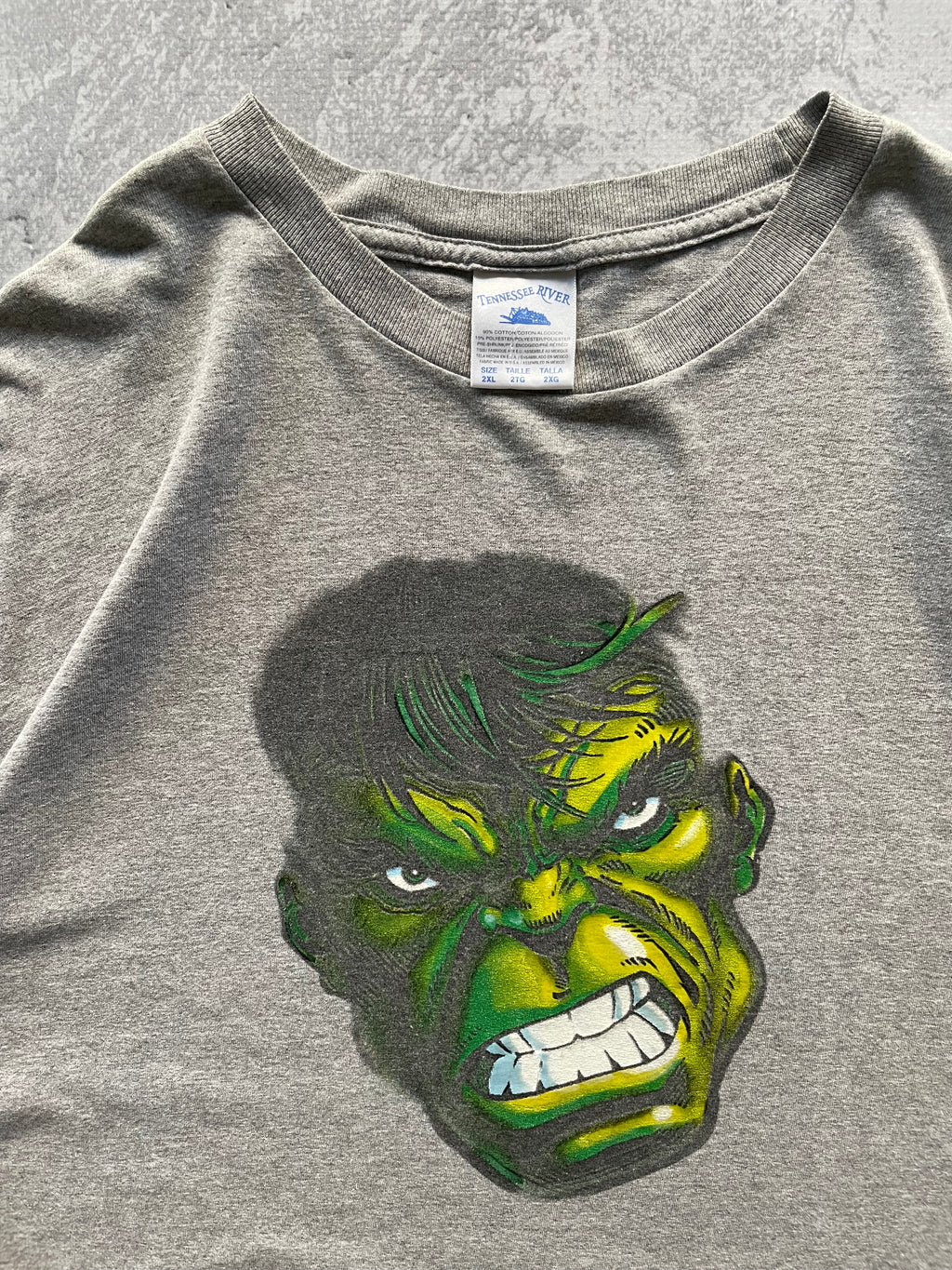 Vintage 90s Hulk Marvel Comics Images Tee Shirt - 2XL