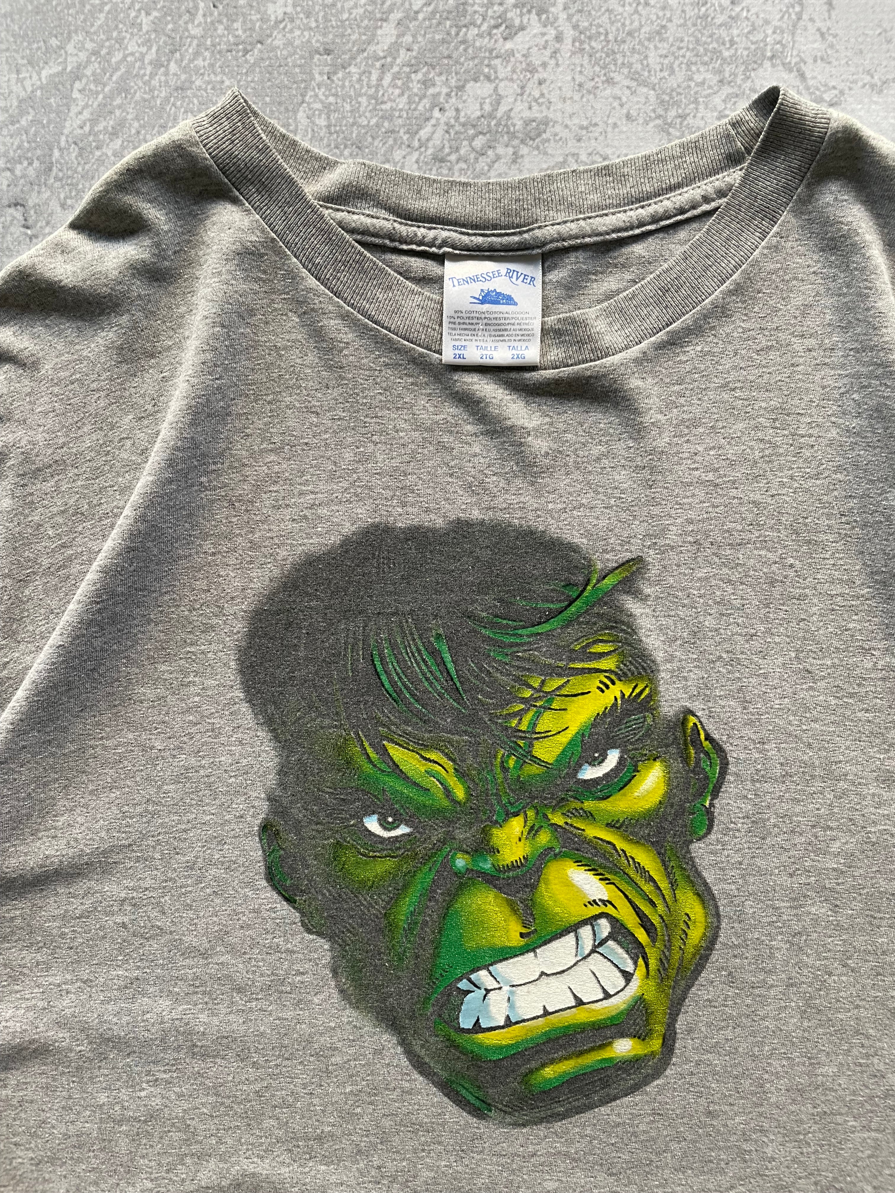 Vintage 90s Hulk Marvel Comics Images Tee Shirt - 2XL