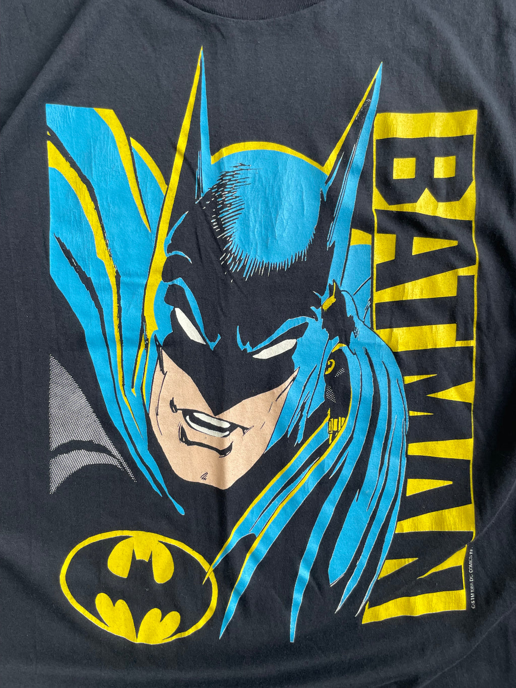 Vintage 1988 Batman Big Print Deadstock Tee Shirt - L