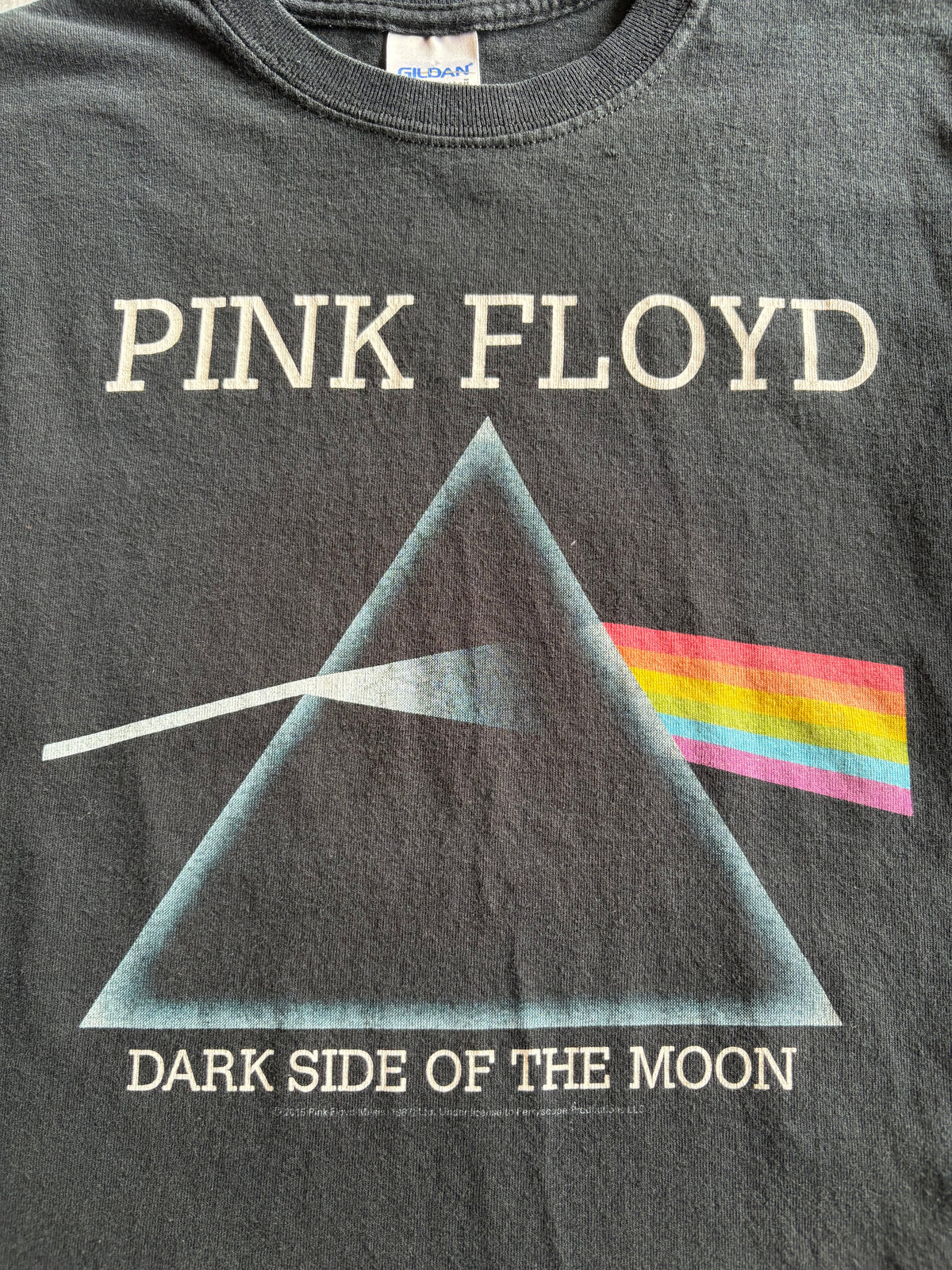 2015 Pink Floyd Dark Side of the Moon Tee Shirt - S