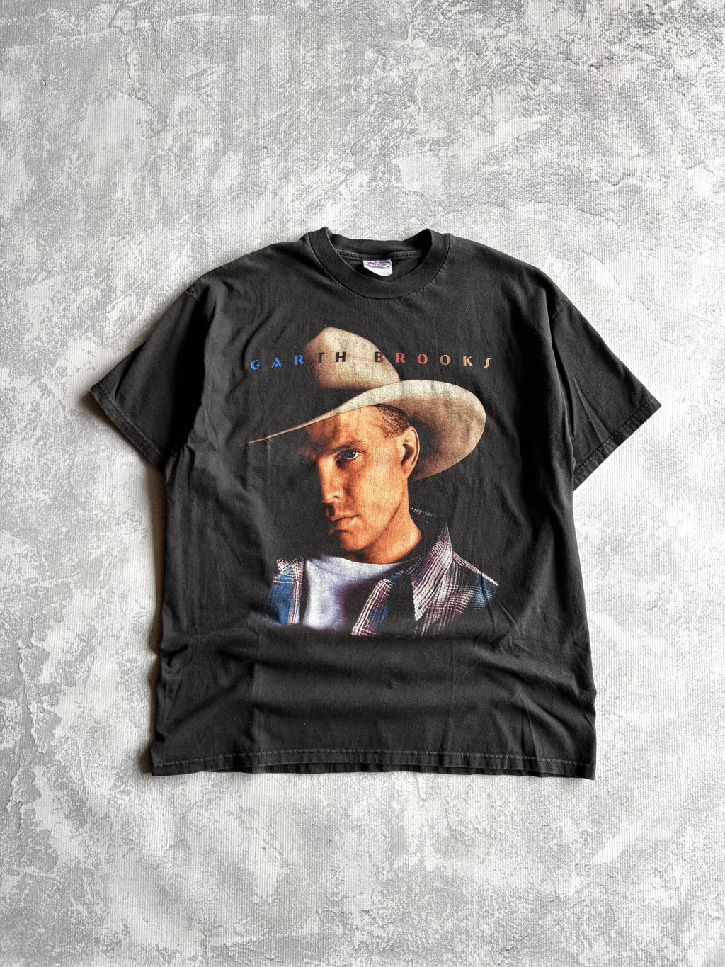 Vintage 90s Garth Brooks Country Band Tee Shirt - XL