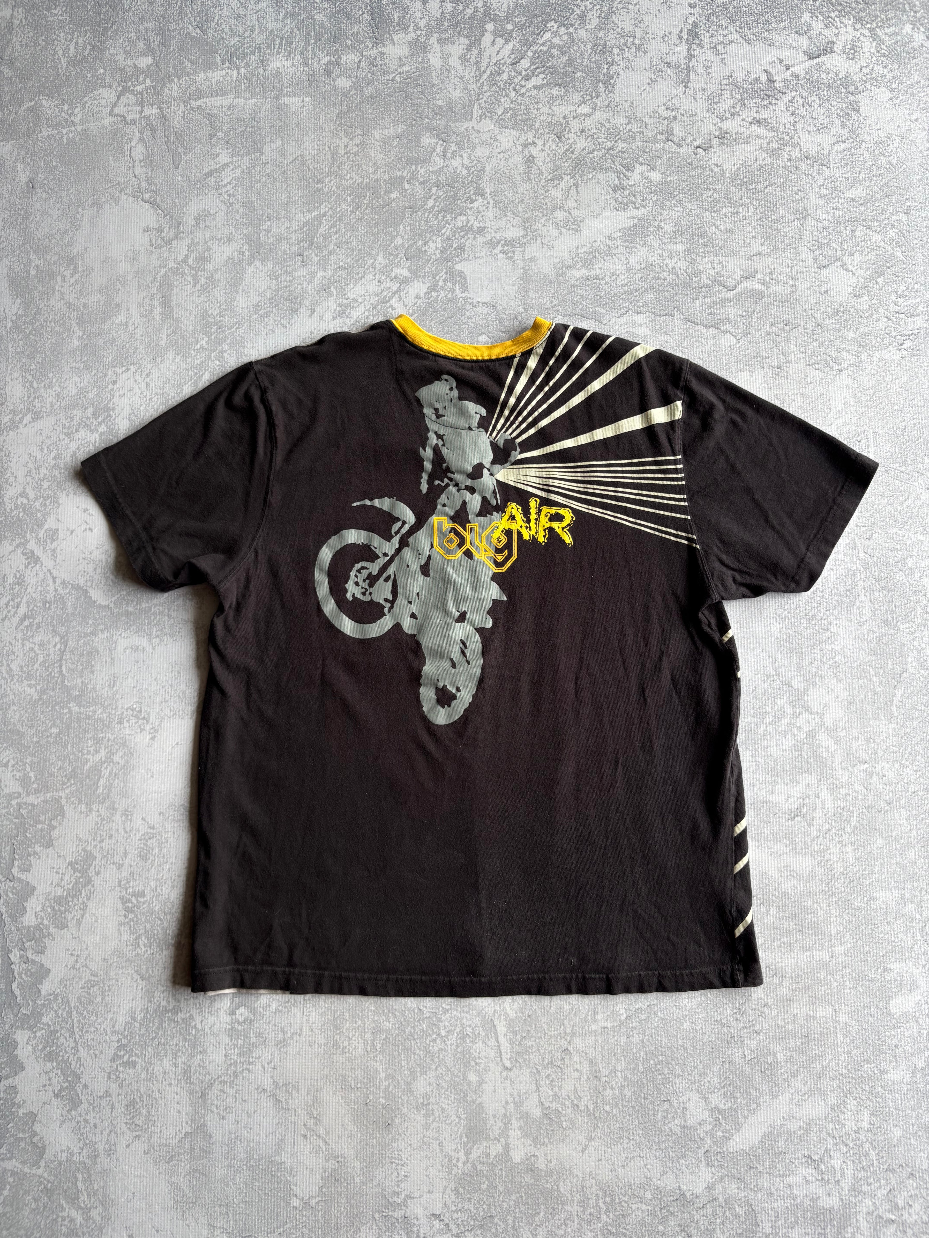 Mountain Dew Big Air Free Dirt Bike Riding AOP Tee Shirt - L