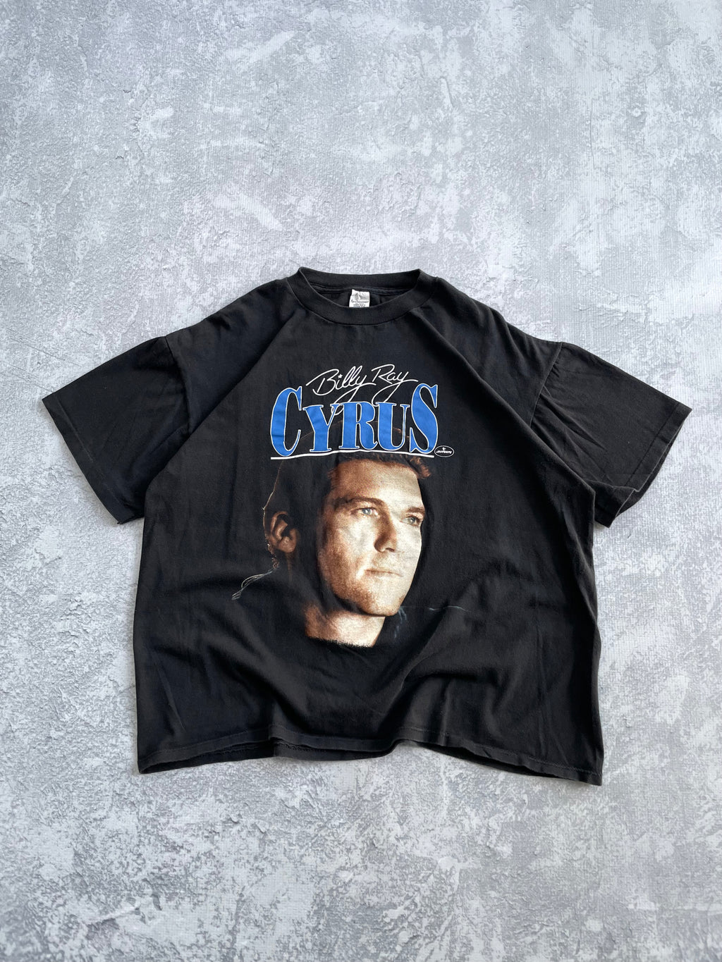 Vintage 90s Billy Ray Cyrus Country Band Tee Shirt - XL