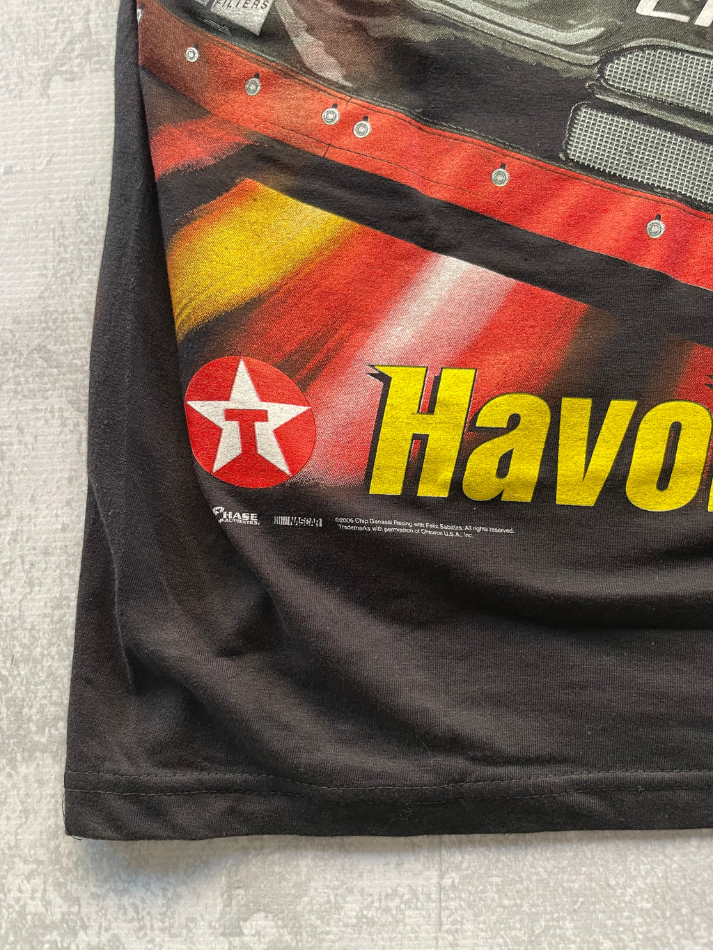 Vintage 2006 Chase Authentics Casey Mears Havoline Tee Shirt - L