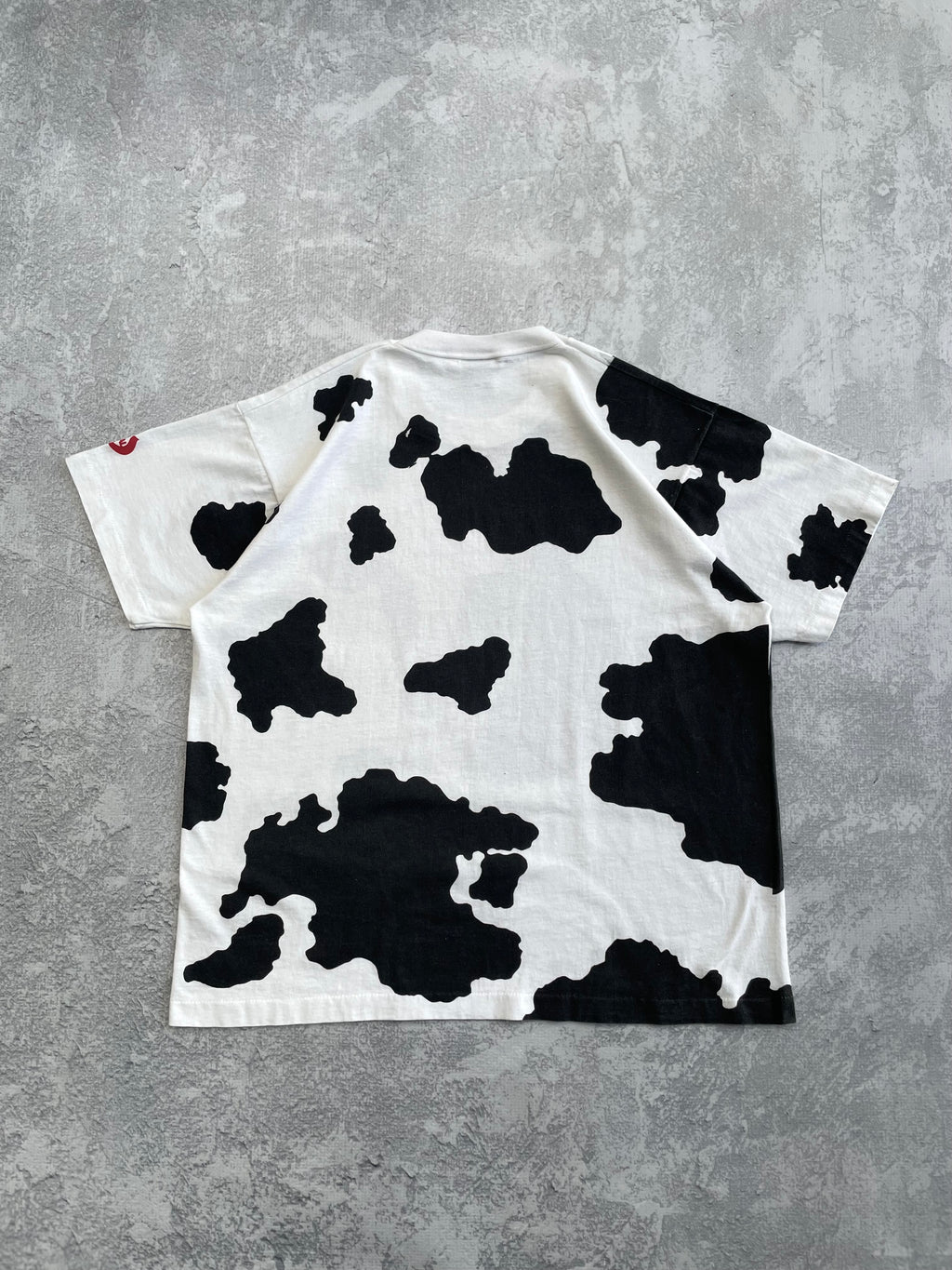 Vintage 90s Cow All Over Print Tee Shirt - XL