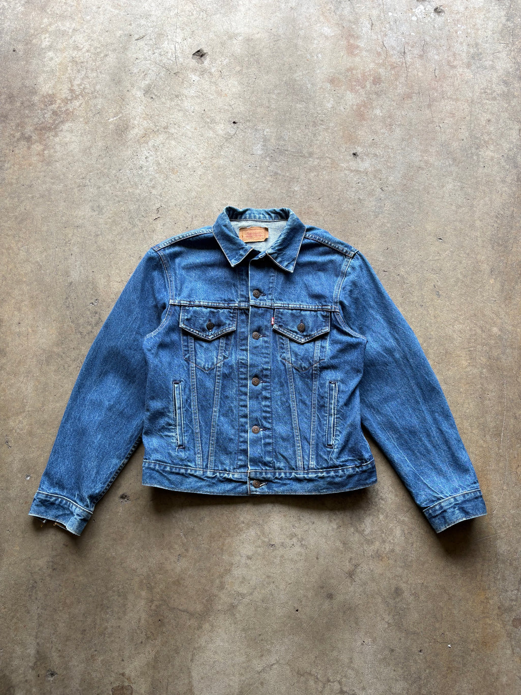 Vintage 1990s Levi's 70506-0216 Denim Trucker Jacket - M