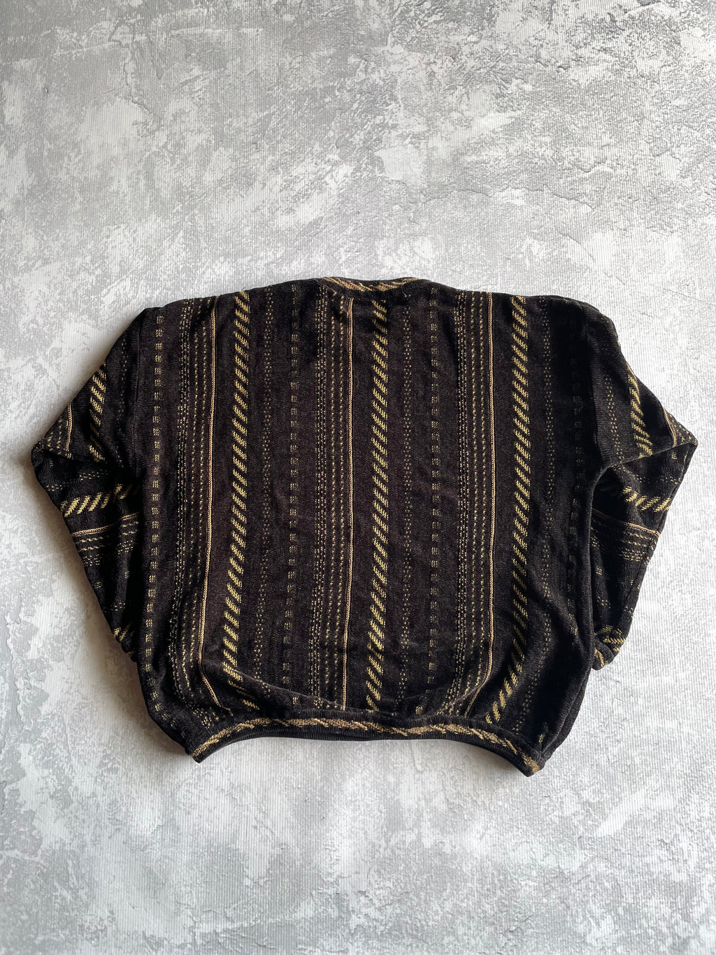 Vintage 90s Barracuta  Geometric Knit Sweater - L