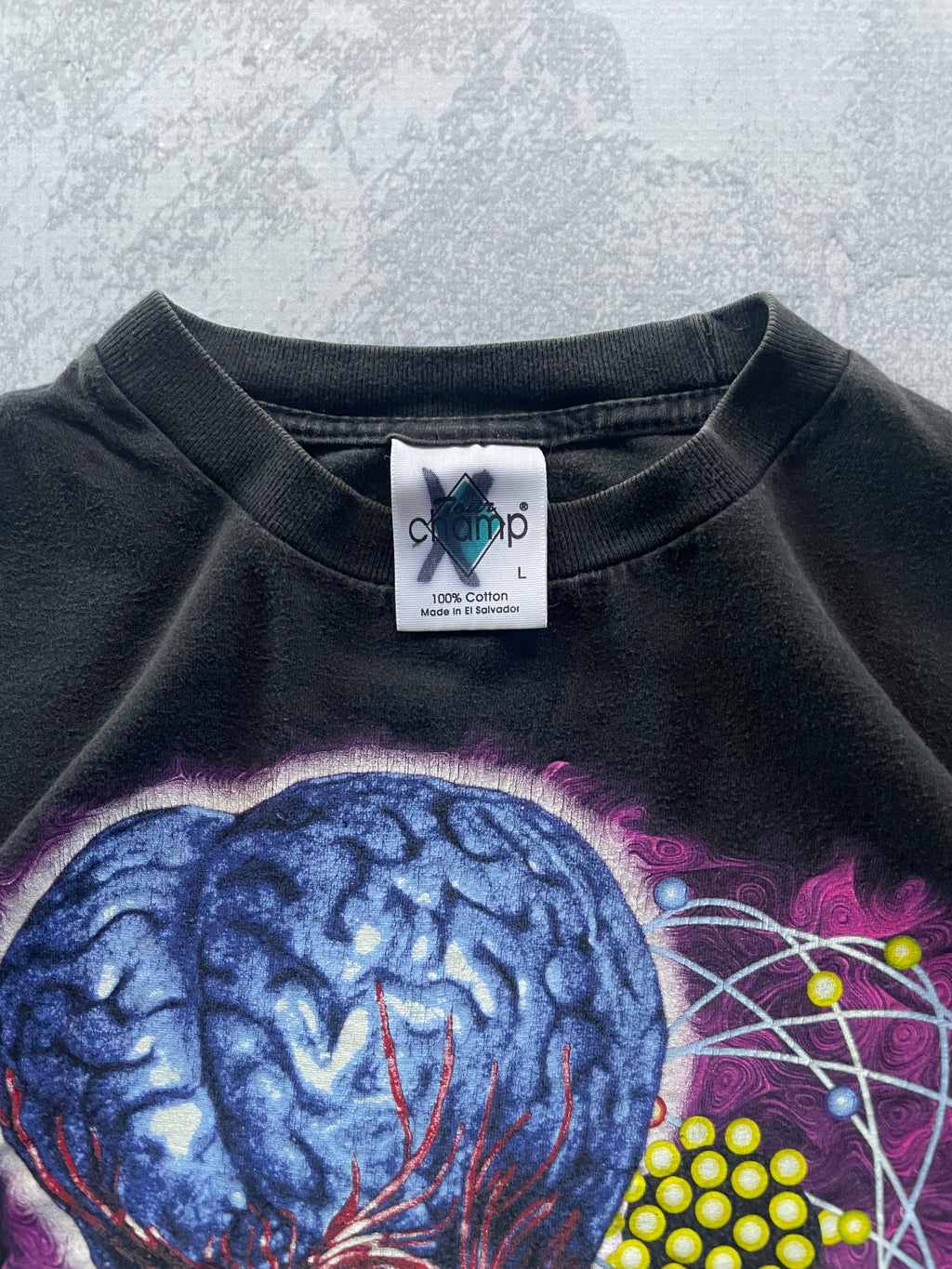 Vintage 1997 Universal Studios Monsters Island Earth Alien Tee Shirt - M