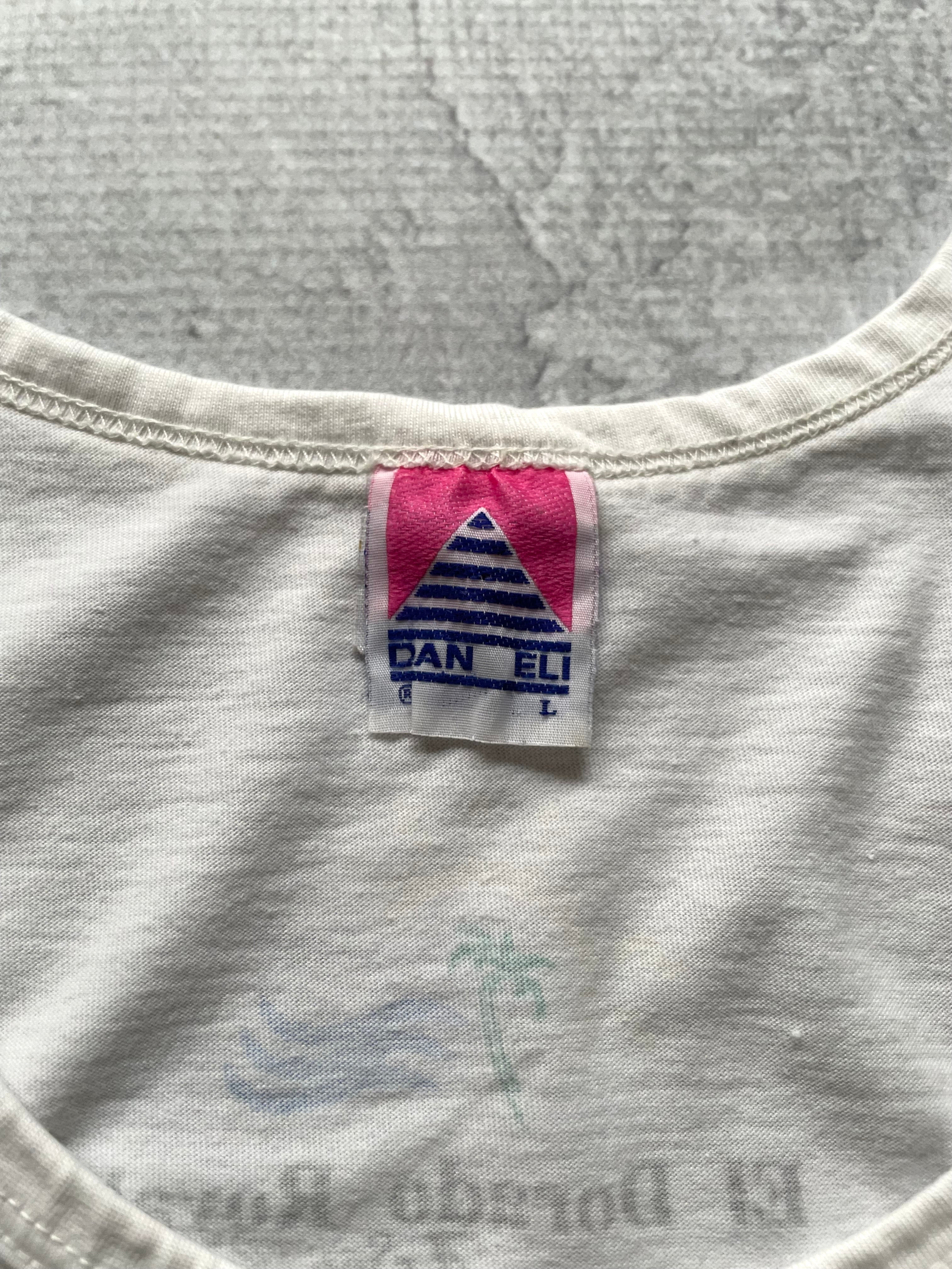 Vintage 90s Bad Dog Tequila Funny Tank Top - XL