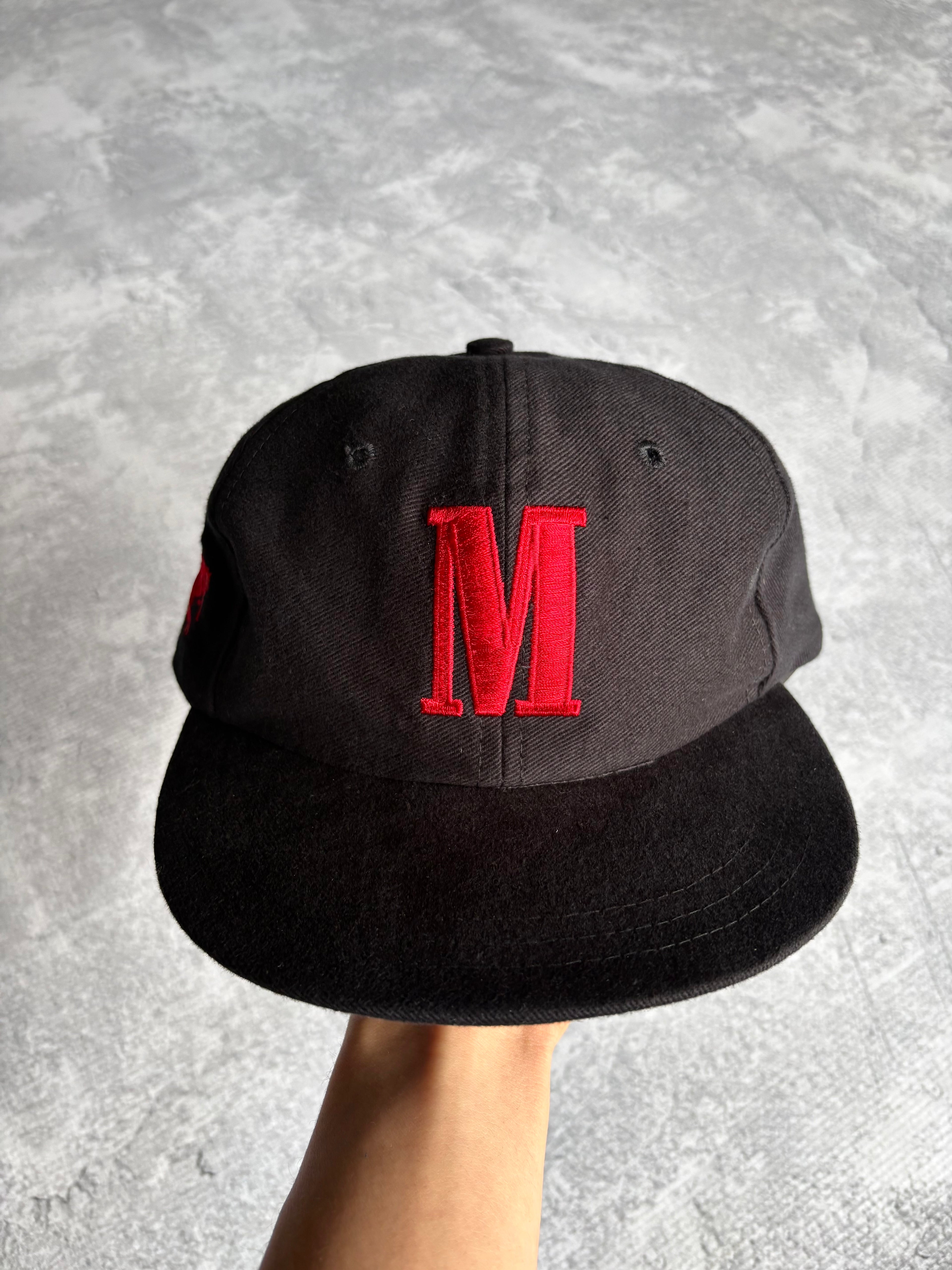 Vintage 90s Malboro SnapBack Black Hat - OS