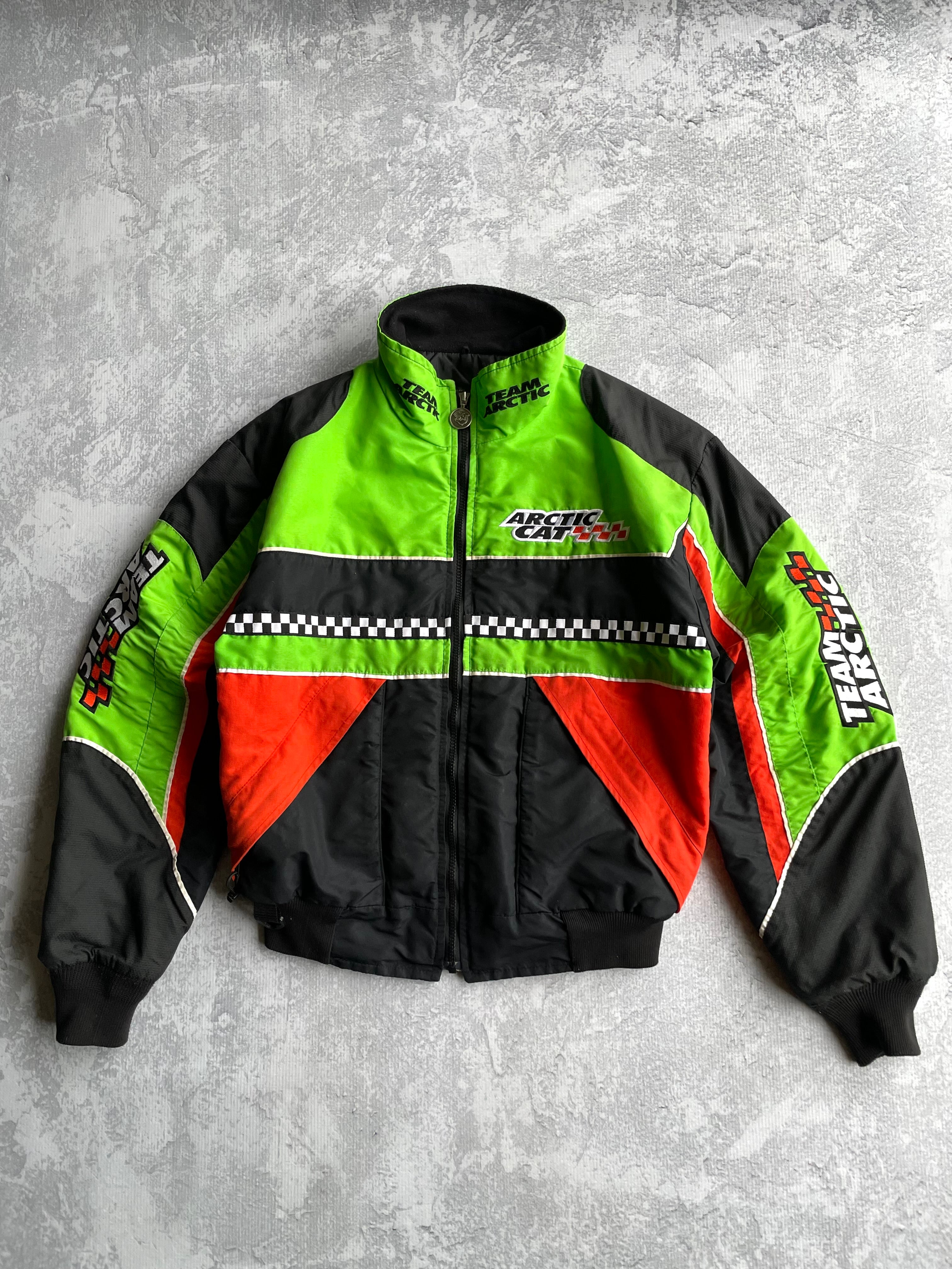Vintage 90s Arctic Cat Multicolor Racing Jacket - L