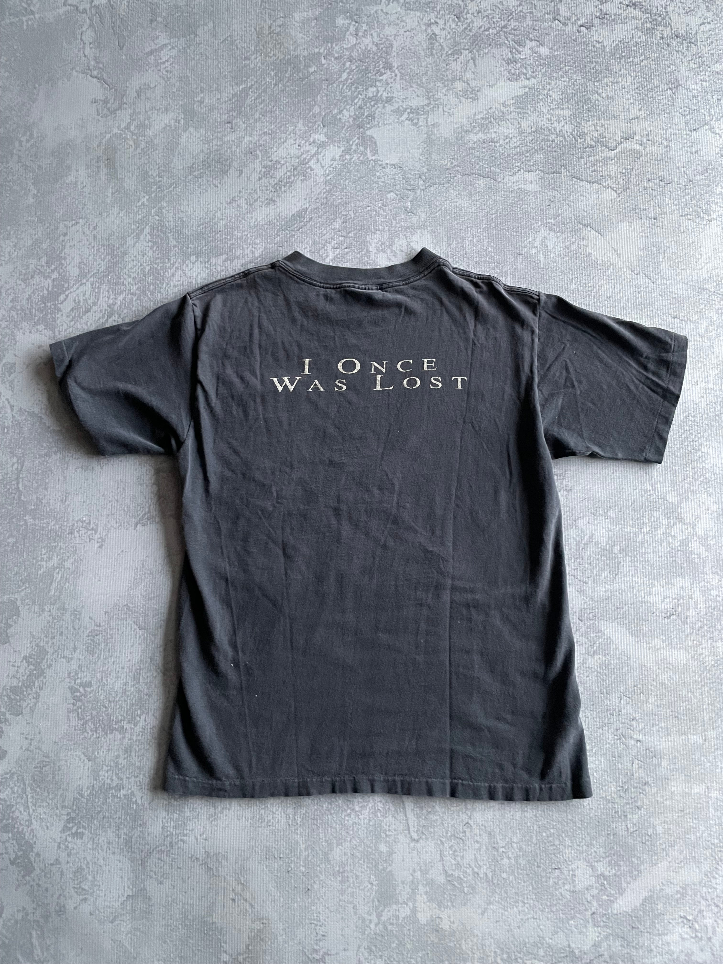 Vintage 1991 Living Epistle Jesus Amazing Grace Faded Tee Shirt - M