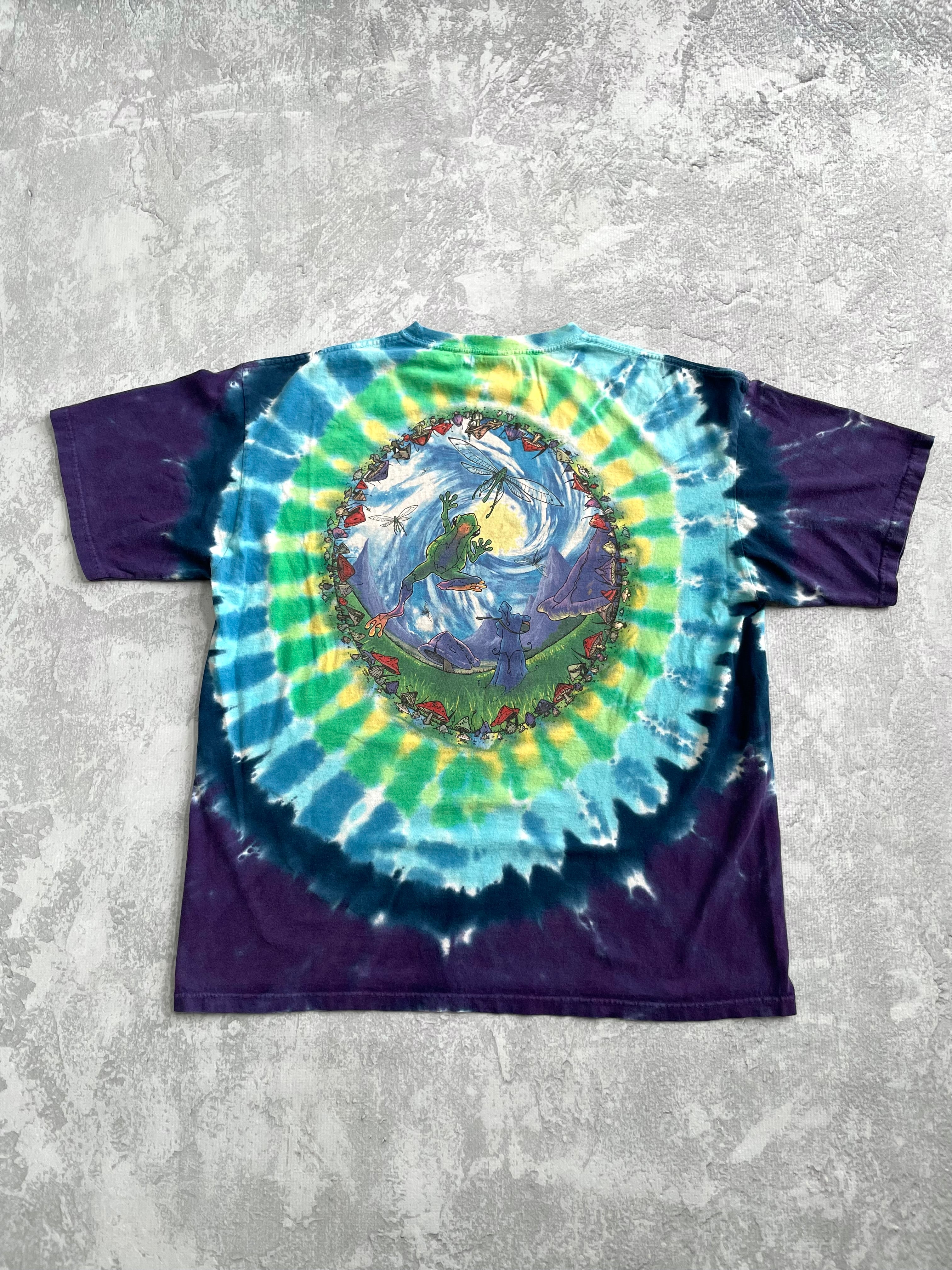 Vintage 2000s Grateful Dead Mushroom Skull Tee Shirt - XL