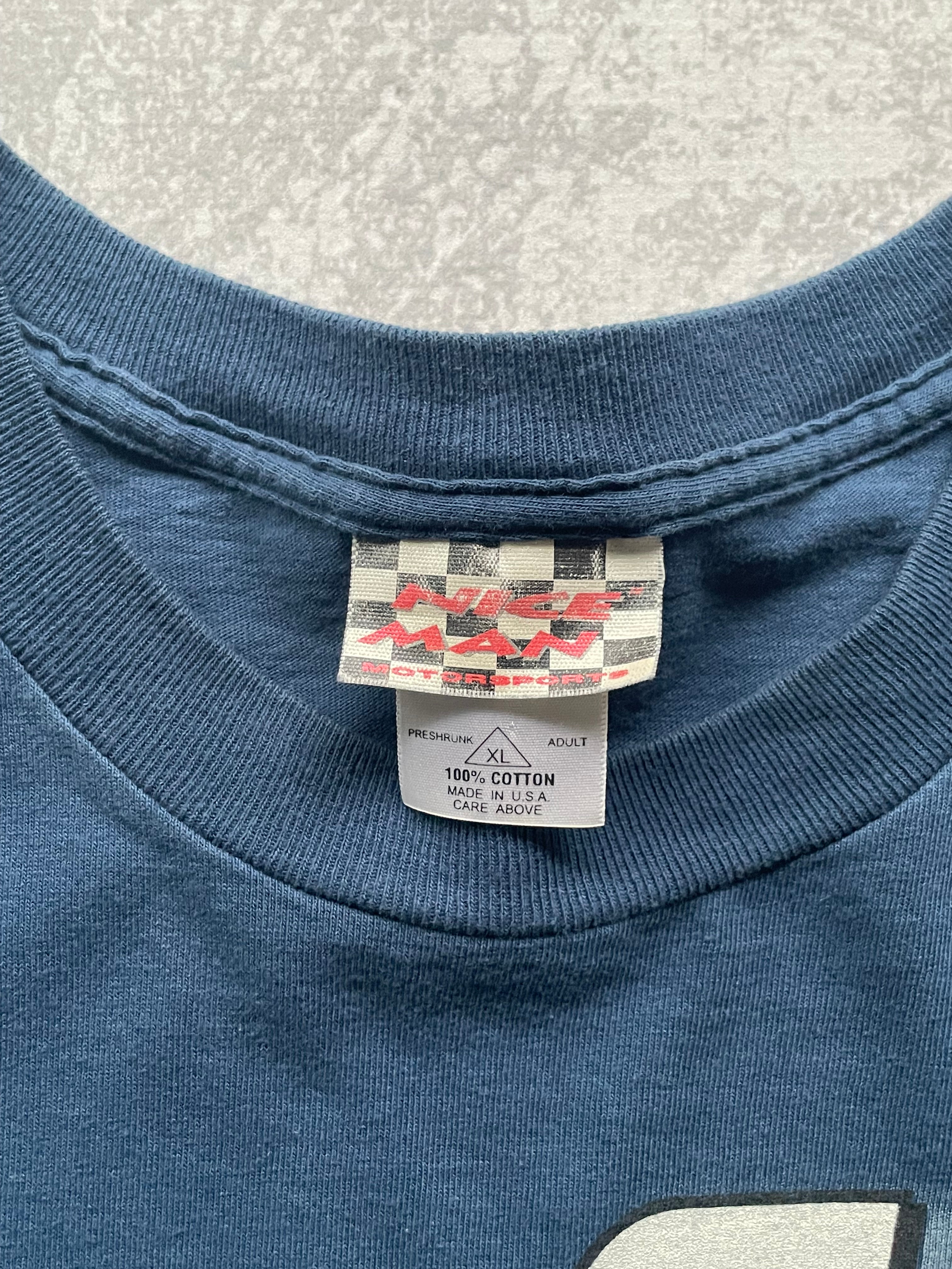 Vintage 90s See Ya!! On Race Day AOP Tee Shirt - XL