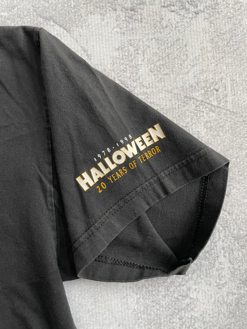 Vintage 90s Michael Myers Halloween Horror Movie Tee Shirt - XL