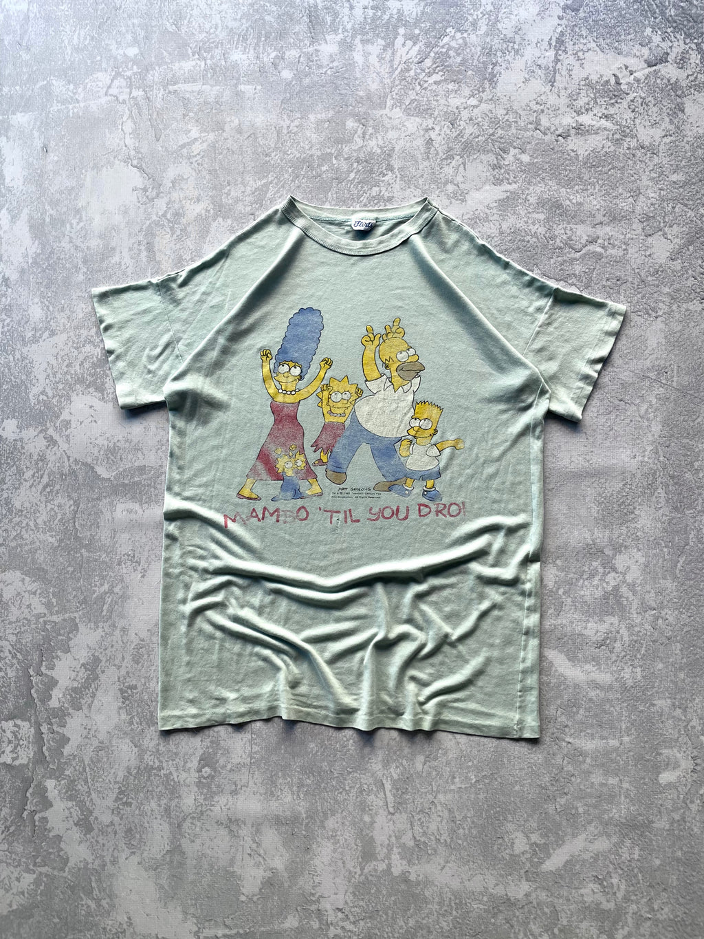 Vintage 1990 The Simpsons Mambo Long Tee Shirt
- XXL
