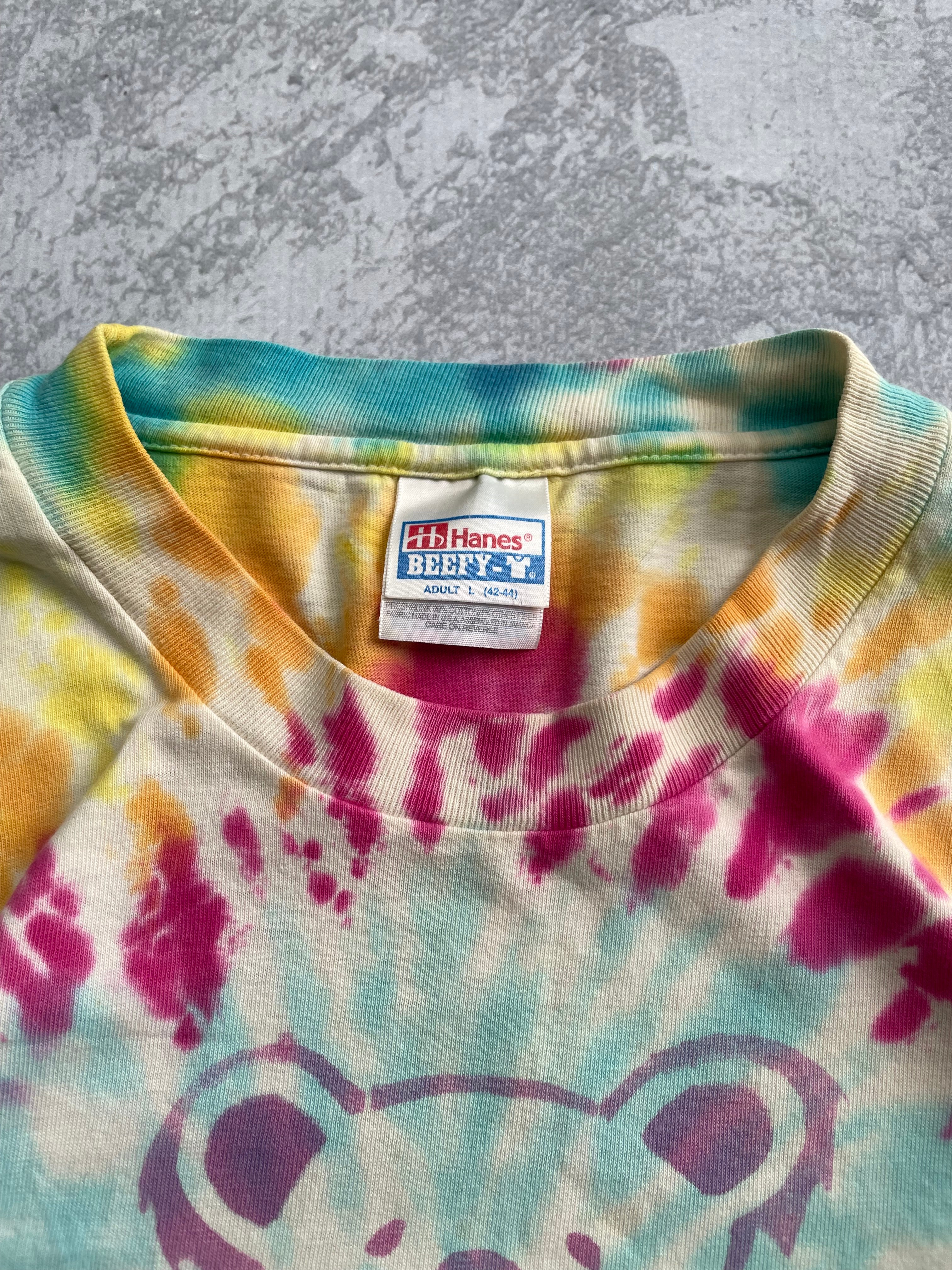 Vintage 90s Grateful Dead Dancing Bear Tie Dye Tee Shirt - L